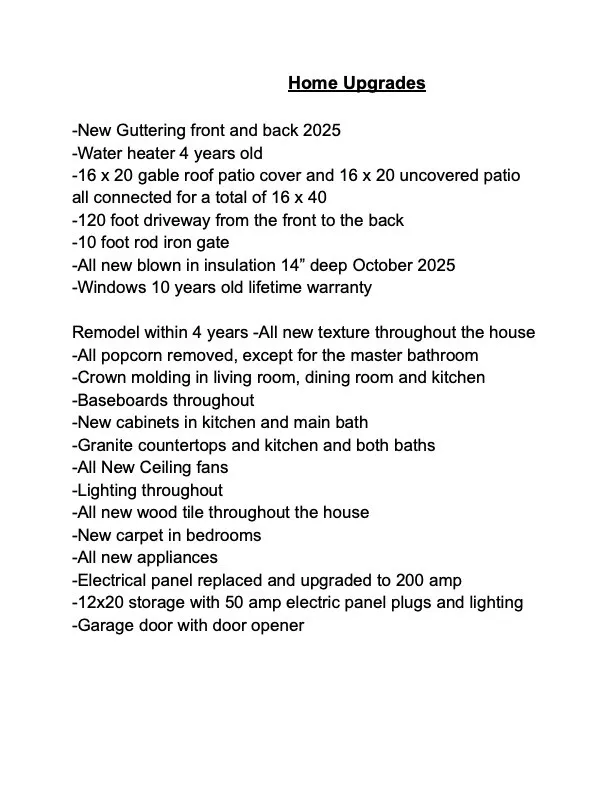 Updates