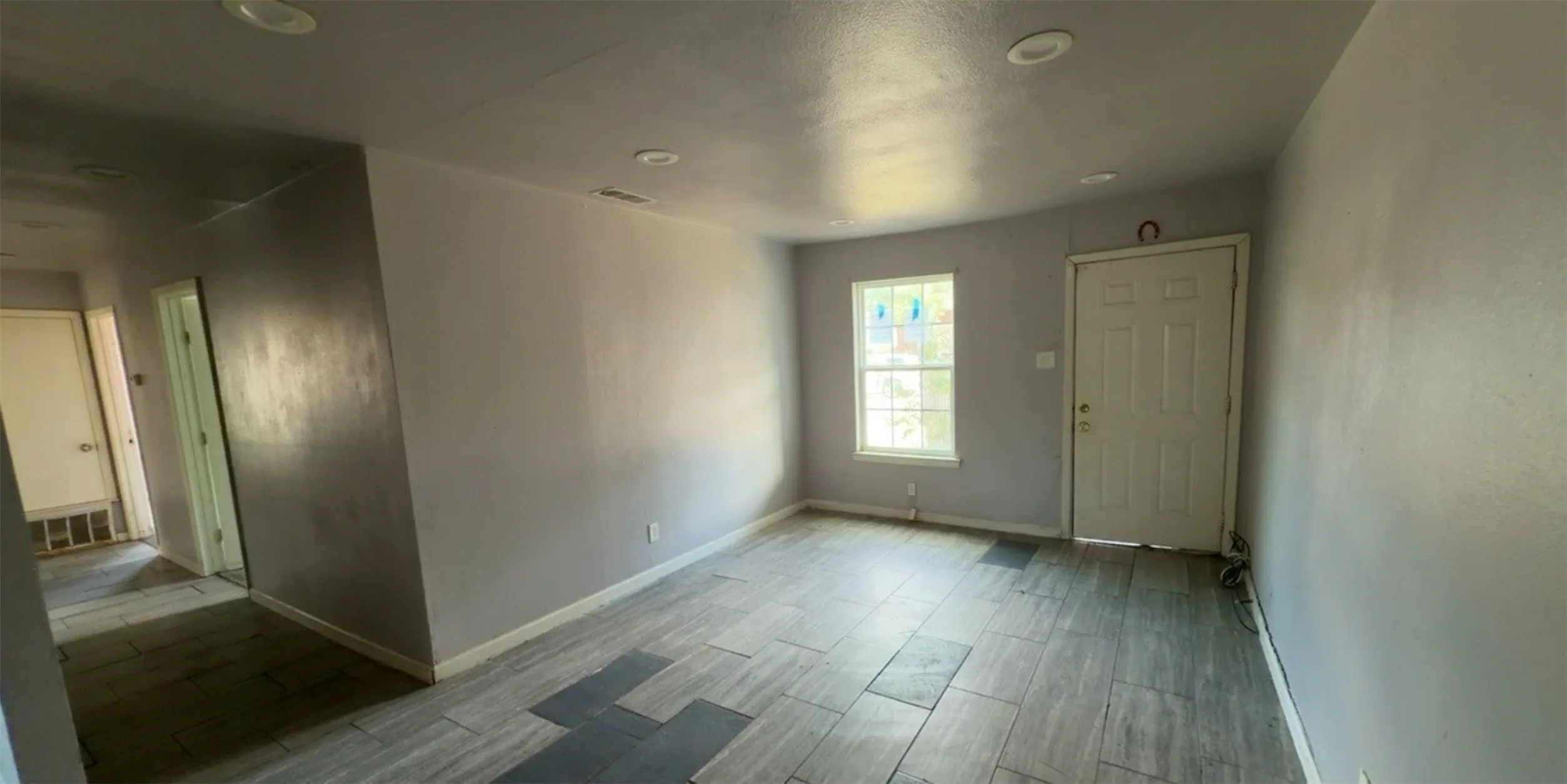 View of entry from living room.
