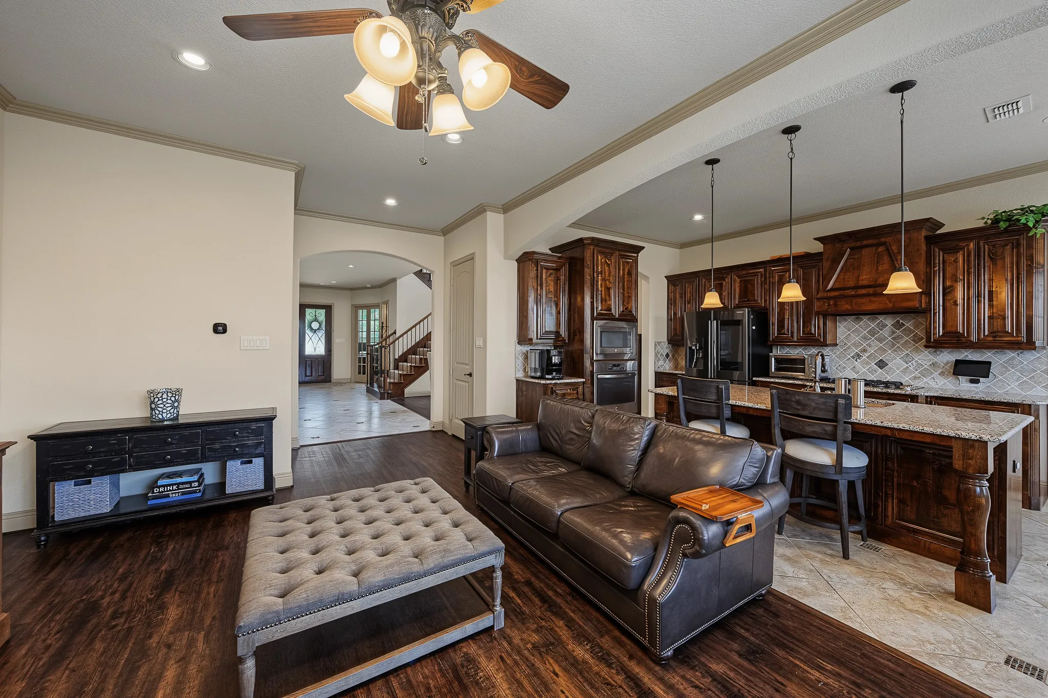 Main living area downstairs