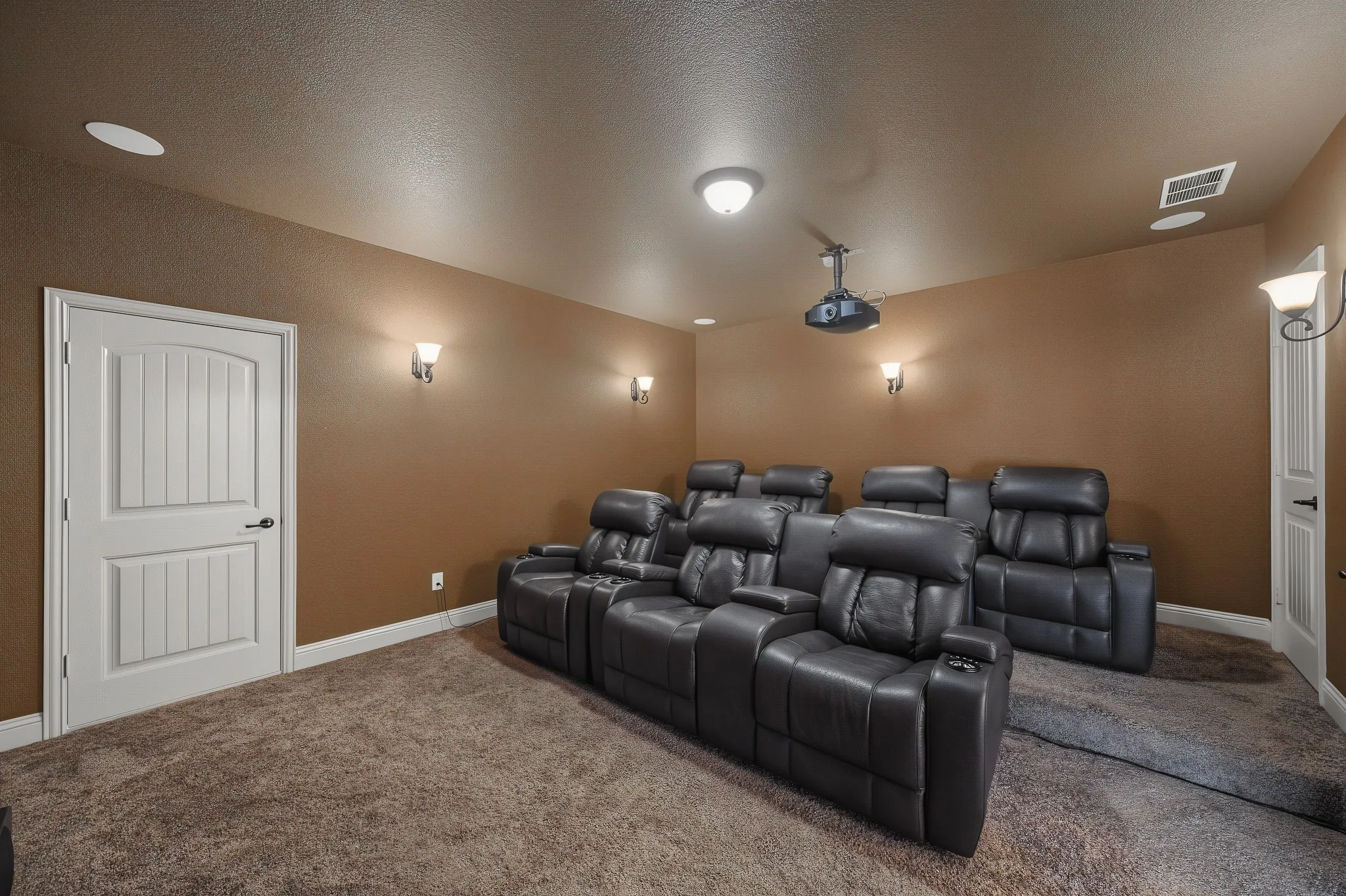 Media room for movie night or game days