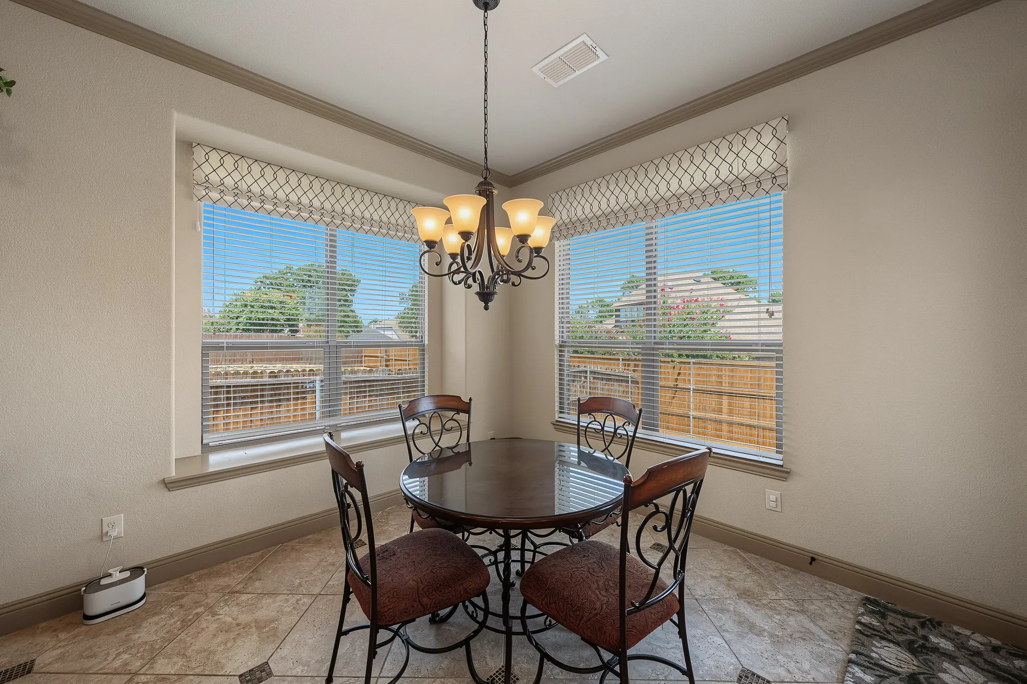 Space in kitchen for a table and chairs
