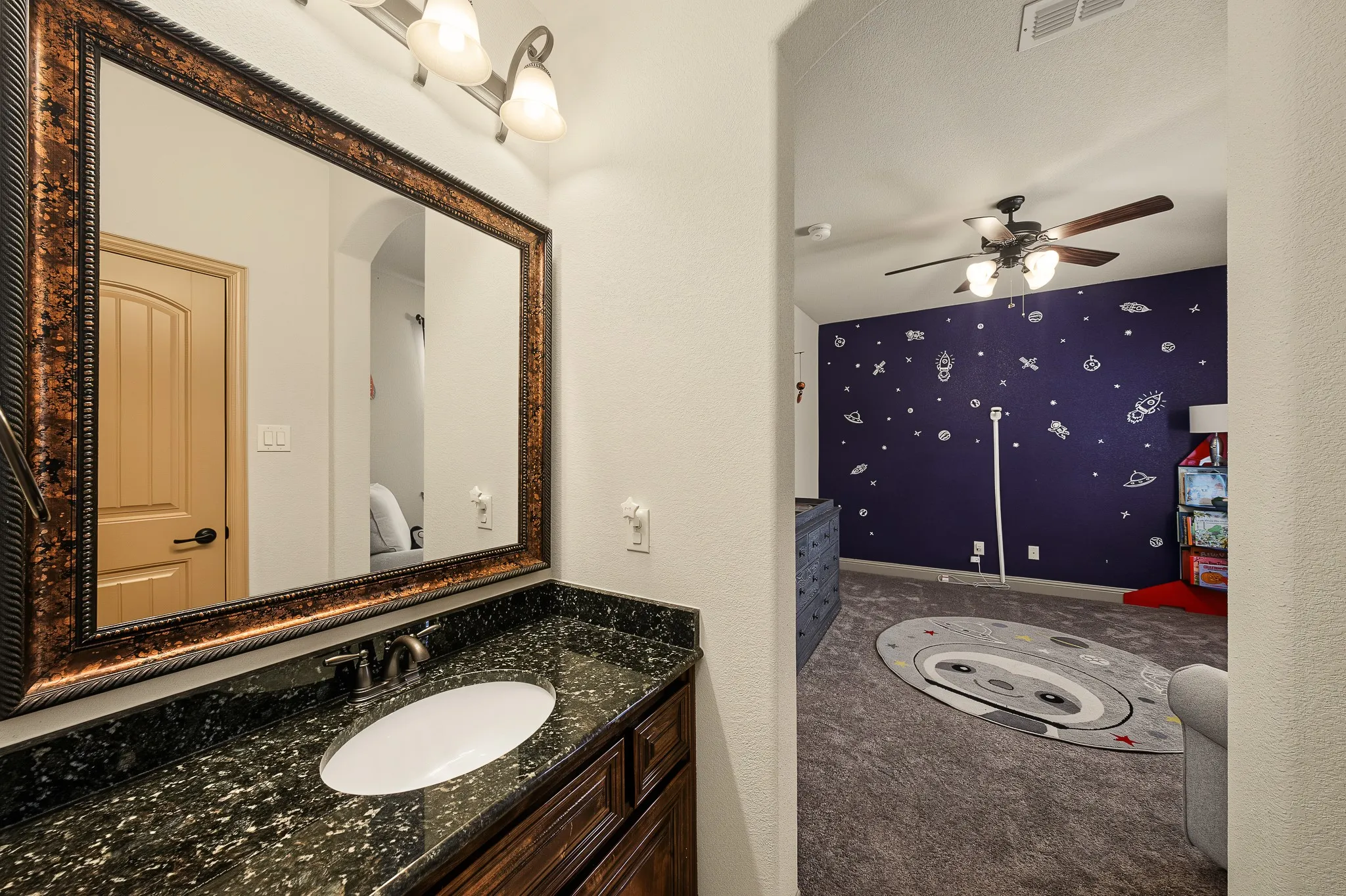 Secondary bathroom