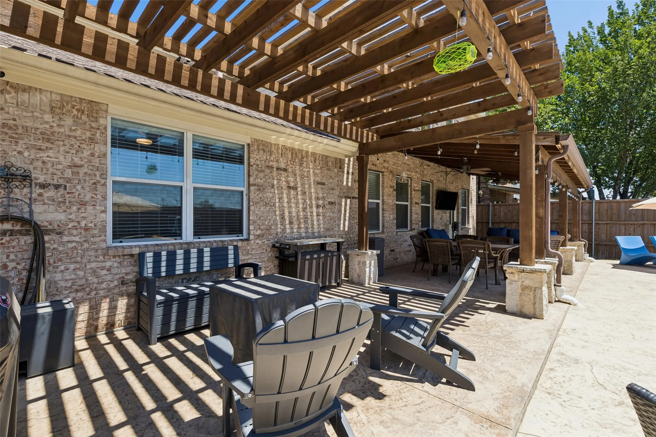 Rear Patio