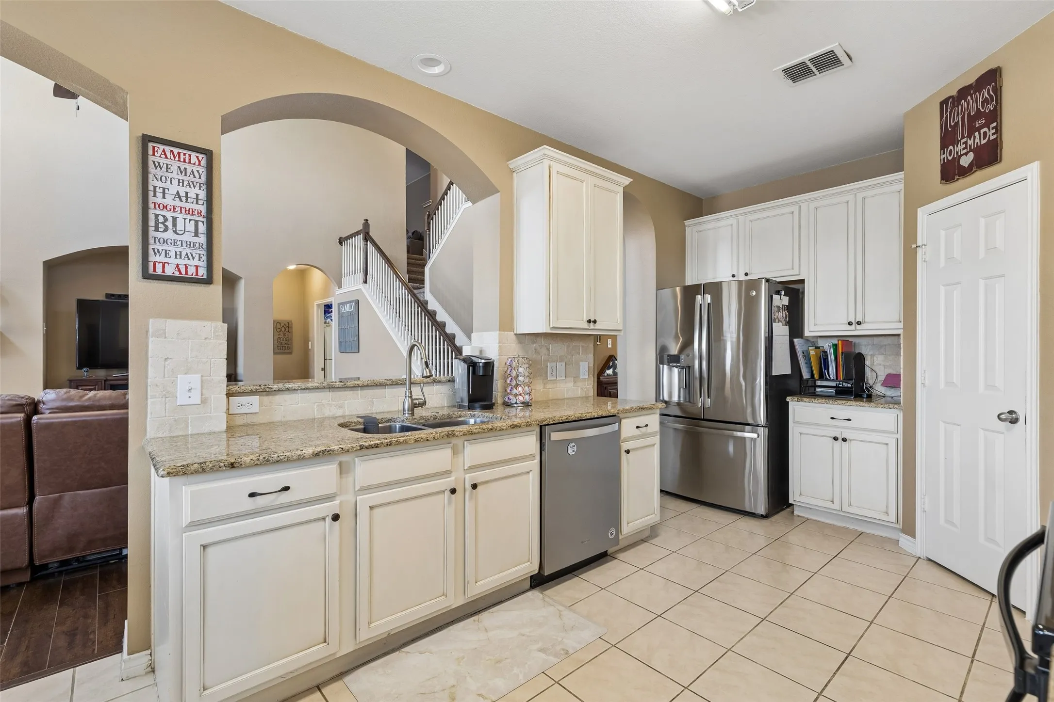 Open to Family Room