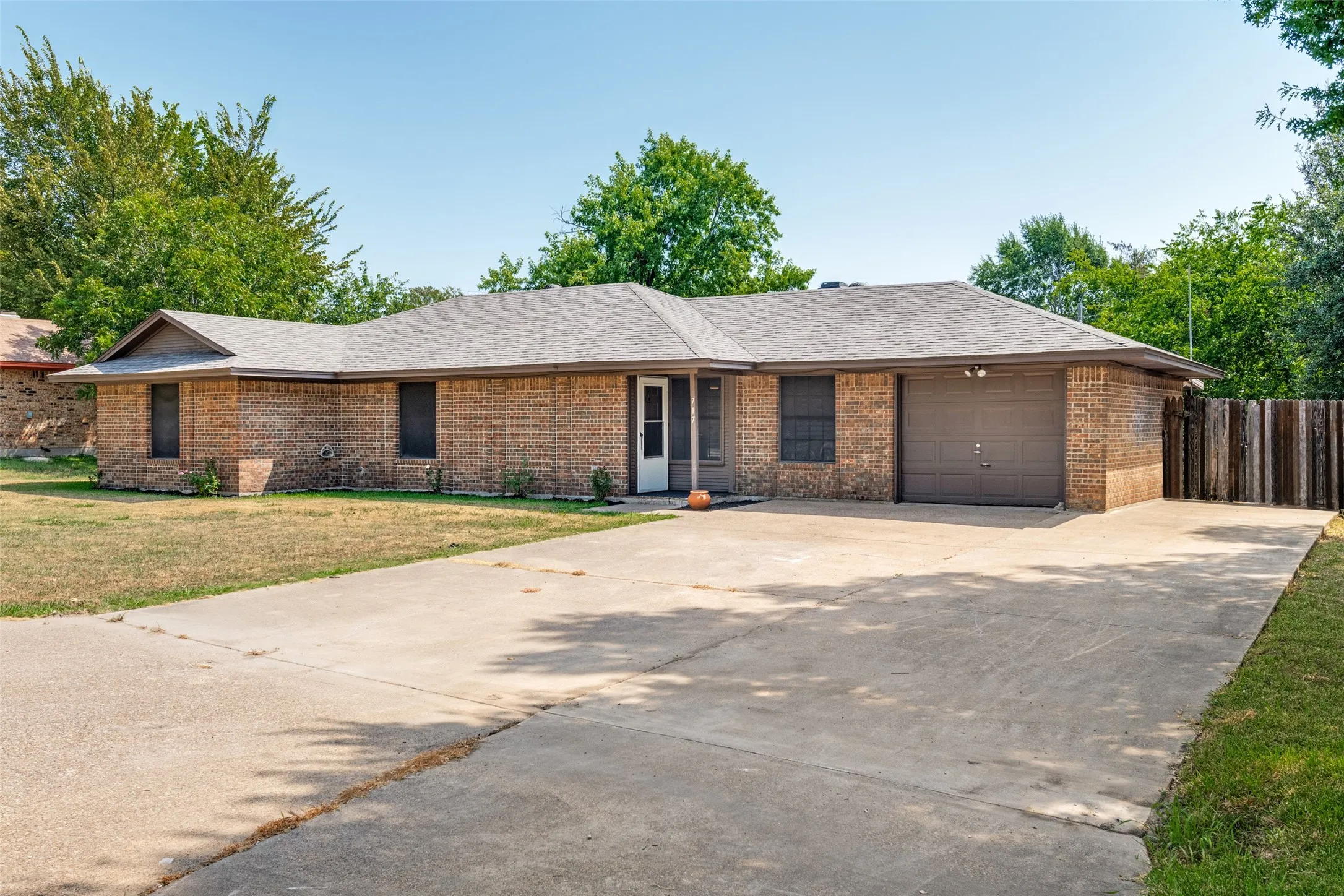 Extended driveway