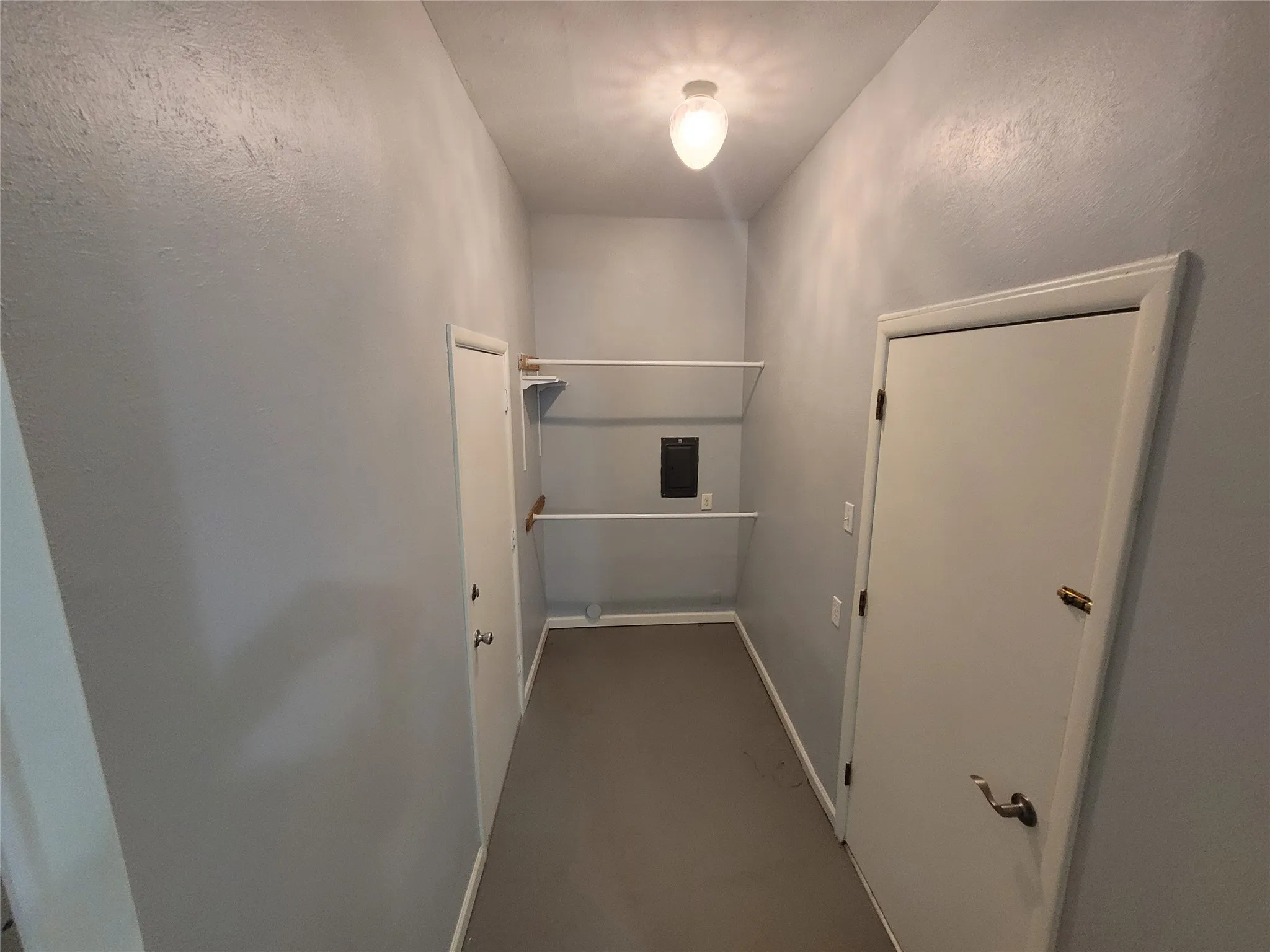 Bonus room could be an extra closet or office space.