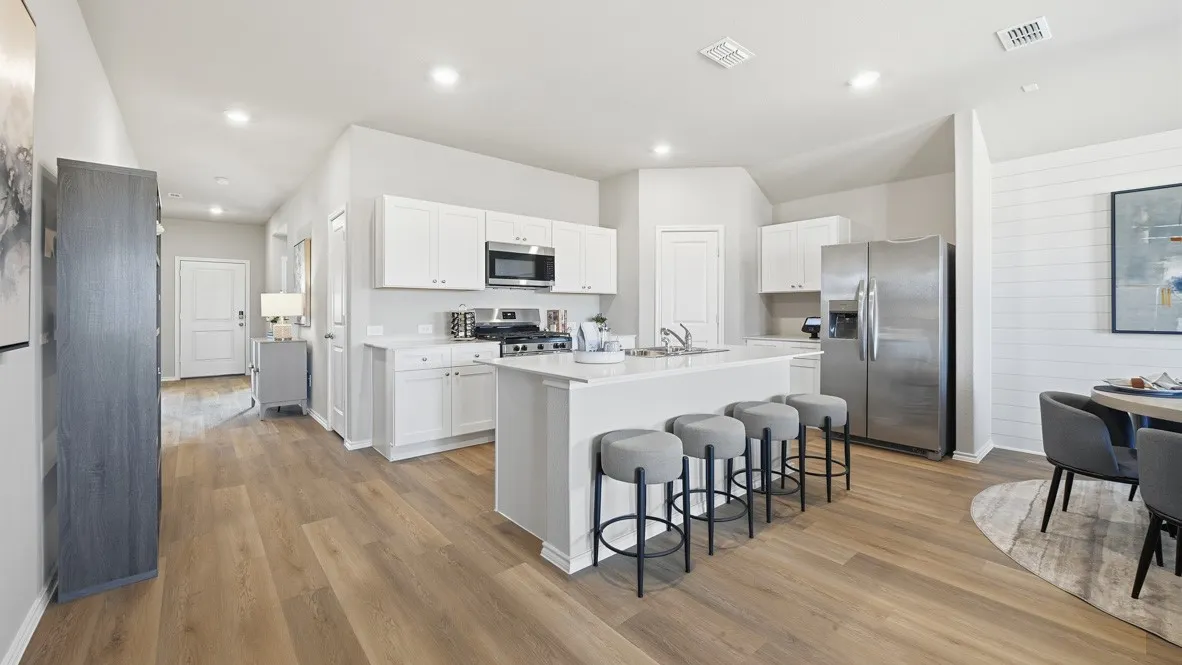 Kitchen-All Home and community information, including pricing, included features, terms, availability and amenities, are subject to change at any time without notice or obligation. All Drawings, pictures, photographs, video, square footages, floor plans, elevations, features, colors and sizes are approximate for illustration purposes only and will vary from the homes as built.