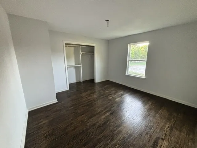 Hardwood floors throughout the home