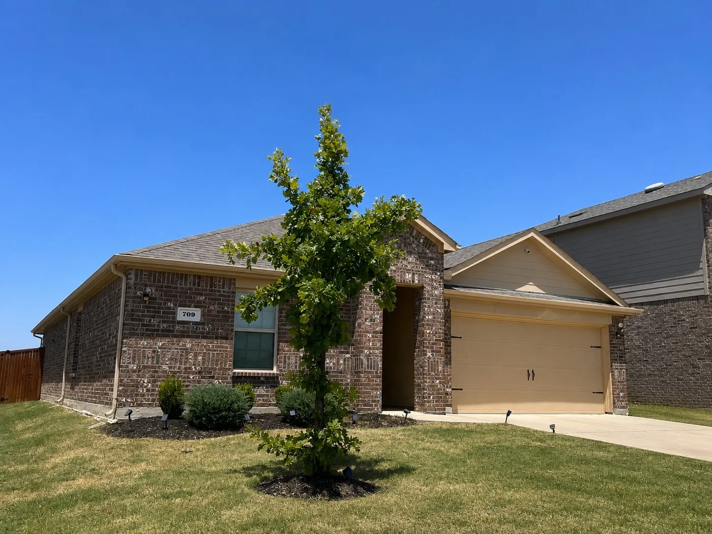 Single Family Residence For Sale in Denton County , 709 Glover Drive, Aubrey, Texas 76227, 4 Bedroom, 2 Bathroom, 2 Garage spaces, 1,836 Sqft, built in 2021, Price $315,000, mls#21341736, Real Estate Agent in Aubrey, Homes For Sale in Denton county, Homes For Sale in Aubrey, Realtor in Aubrey Texas, Real Estate Brokerage Independent Realty Texas, Luminita Cordes Realtor