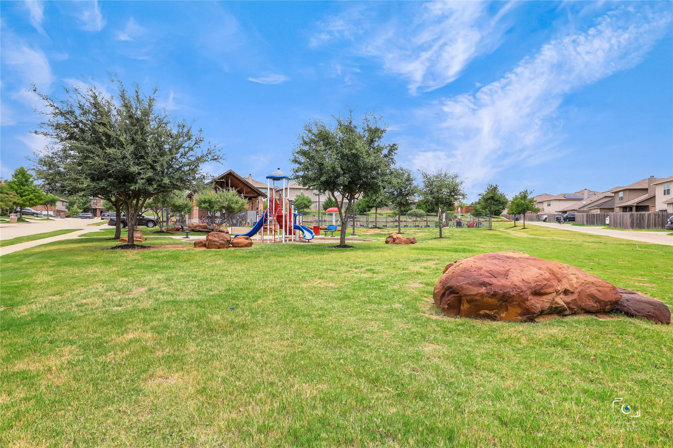 Across the street, for your convenience, is a community park  and pool.