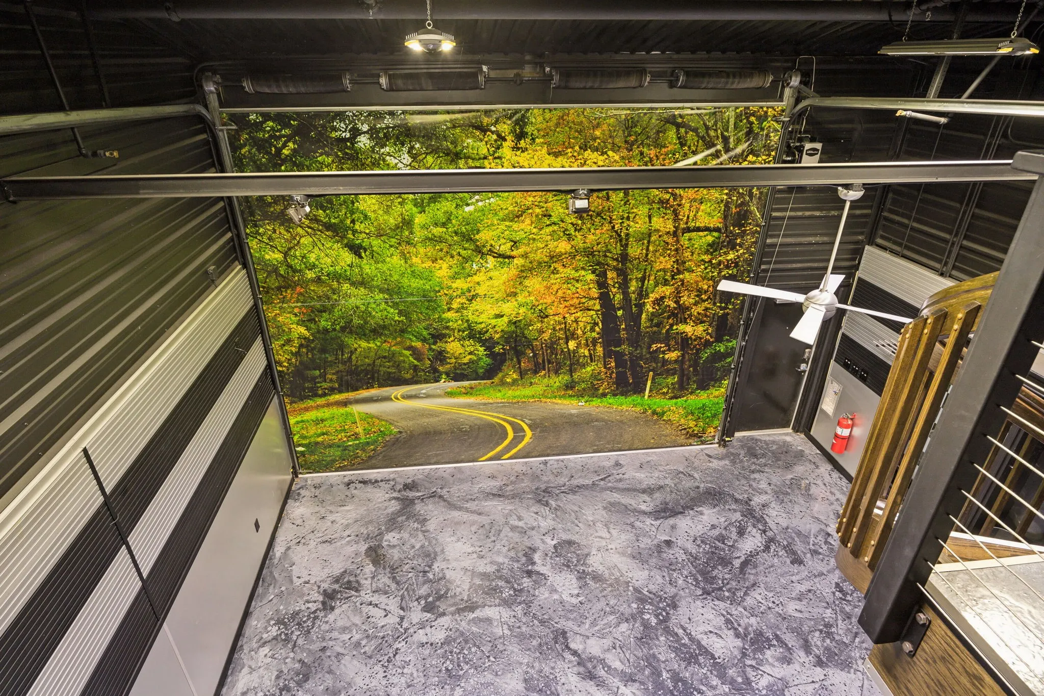 View from mezzanine