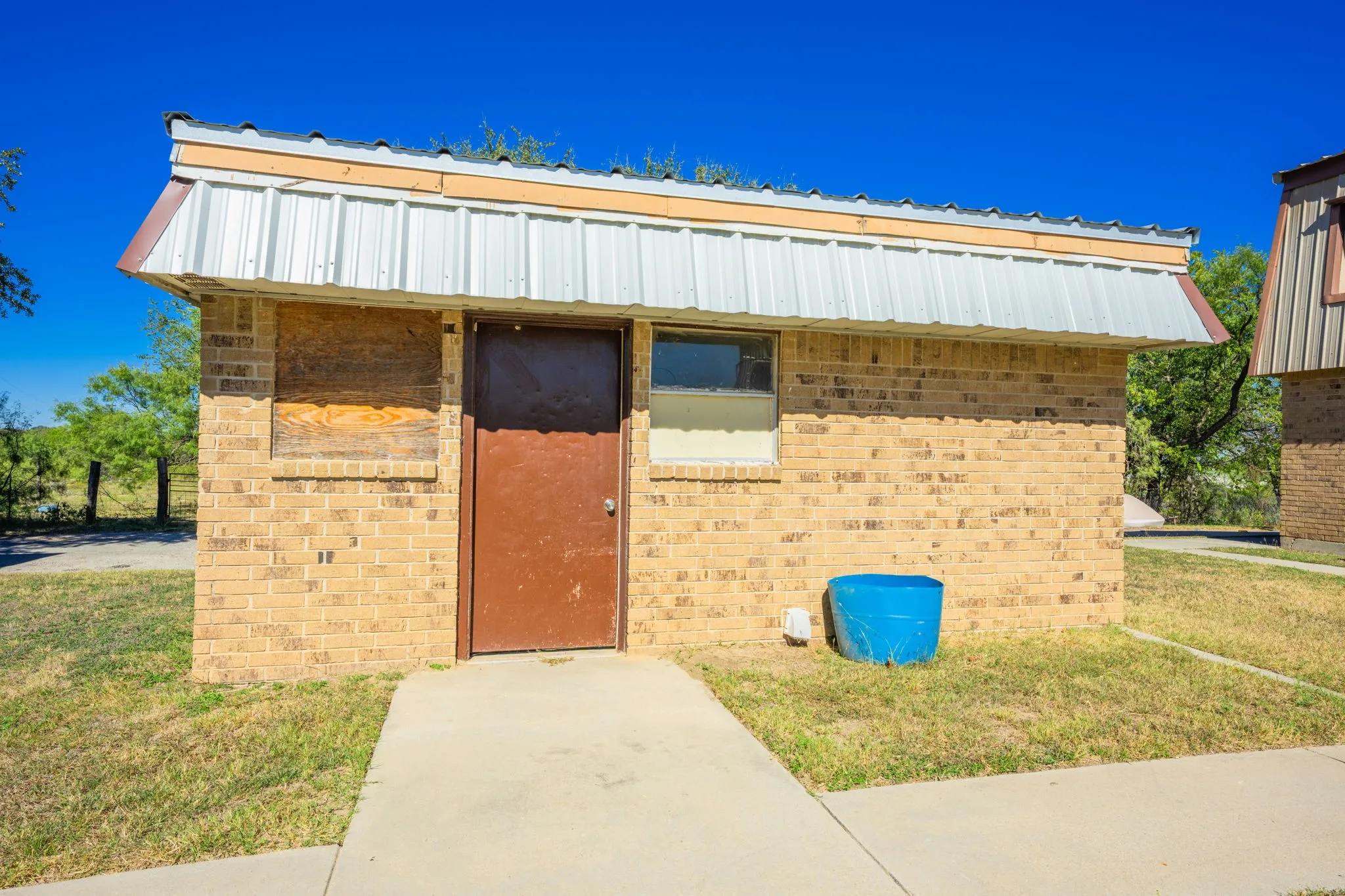 View of outdoor structure