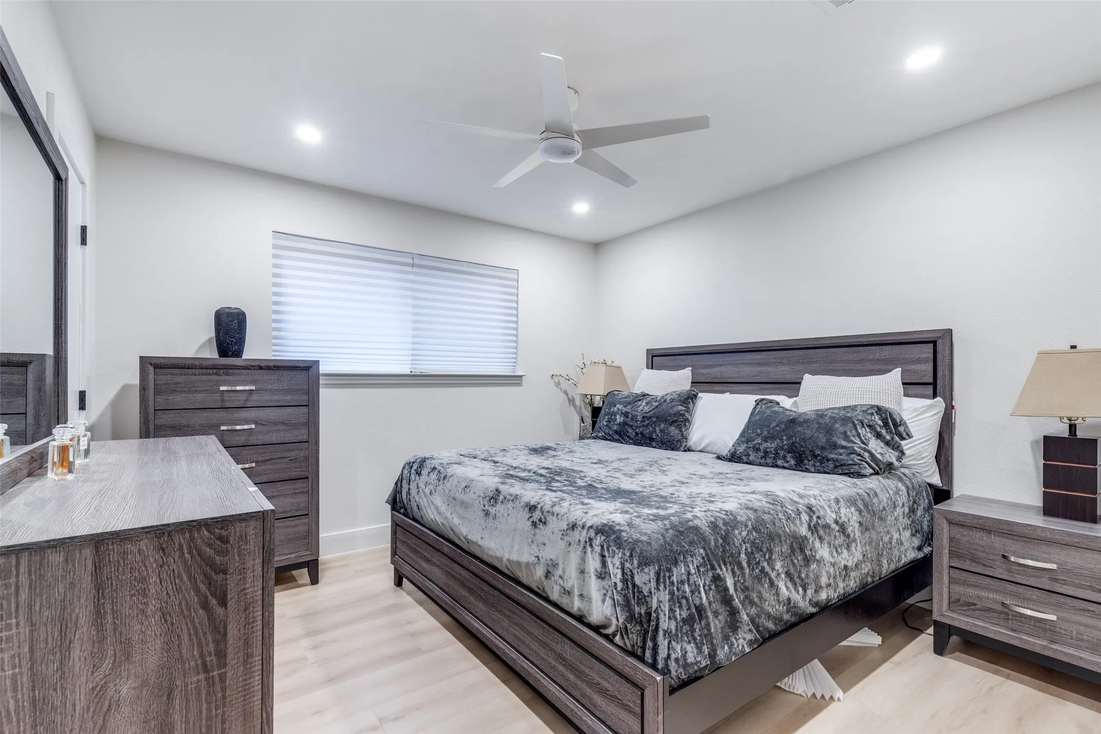 1 of 3 thoughtfully done secondary bedrooms.