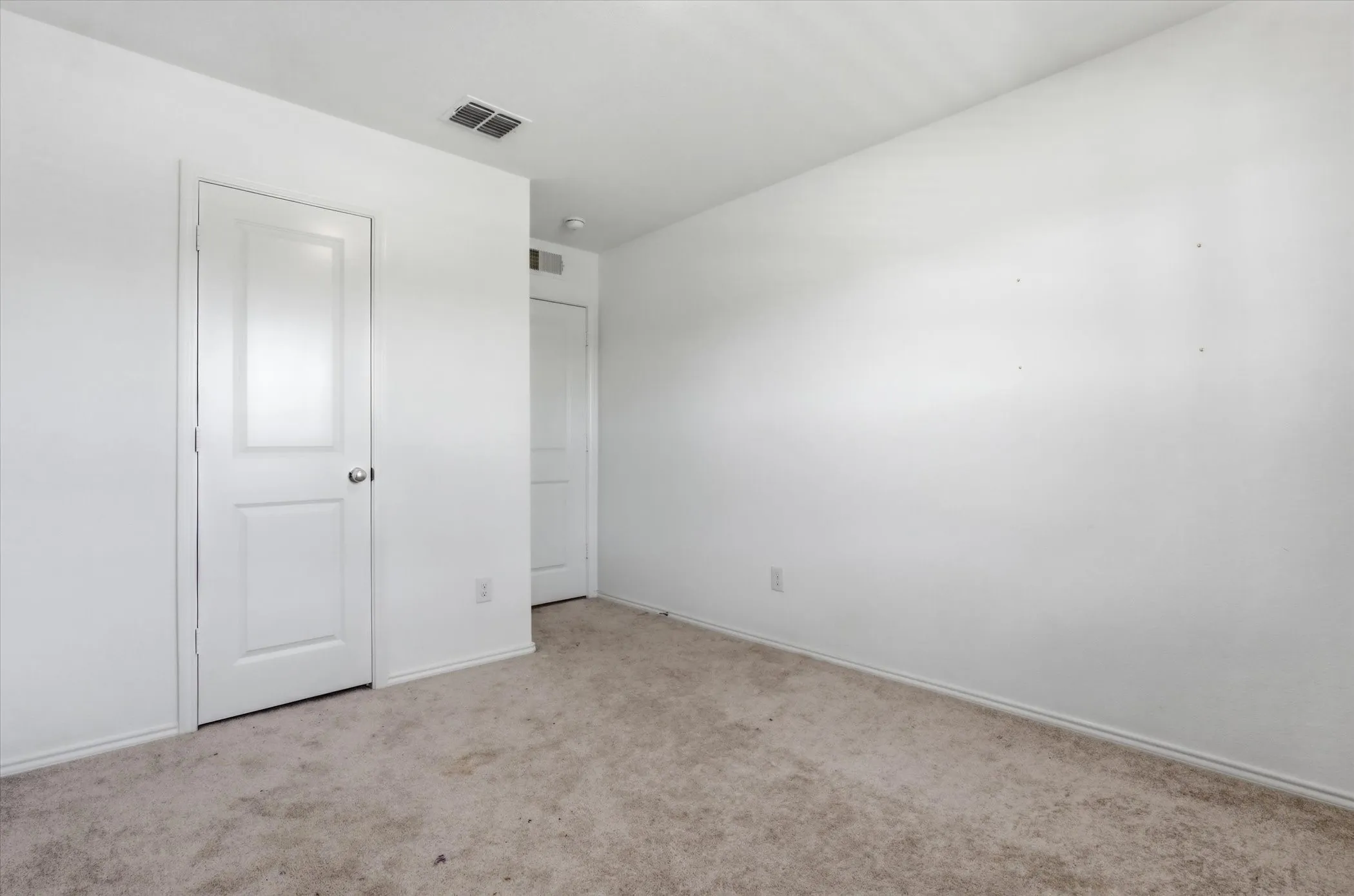 Walk in closet in bedroom