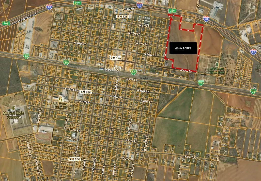 Unimproved Land For Sale in Taylor County , TBD I-20 W, Merkel, Texas 79536, 0, 0, Garage spaces, 0 Sqft, built in 0, Price $1,199,000, mls#21343543, Real Estate Agent in Merkel, Homes For Sale in Taylor county, Homes For Sale in Merkel, Realtor in Merkel Texas, Real Estate Brokerage Independent Realty Texas, Luminita Cordes Realtor