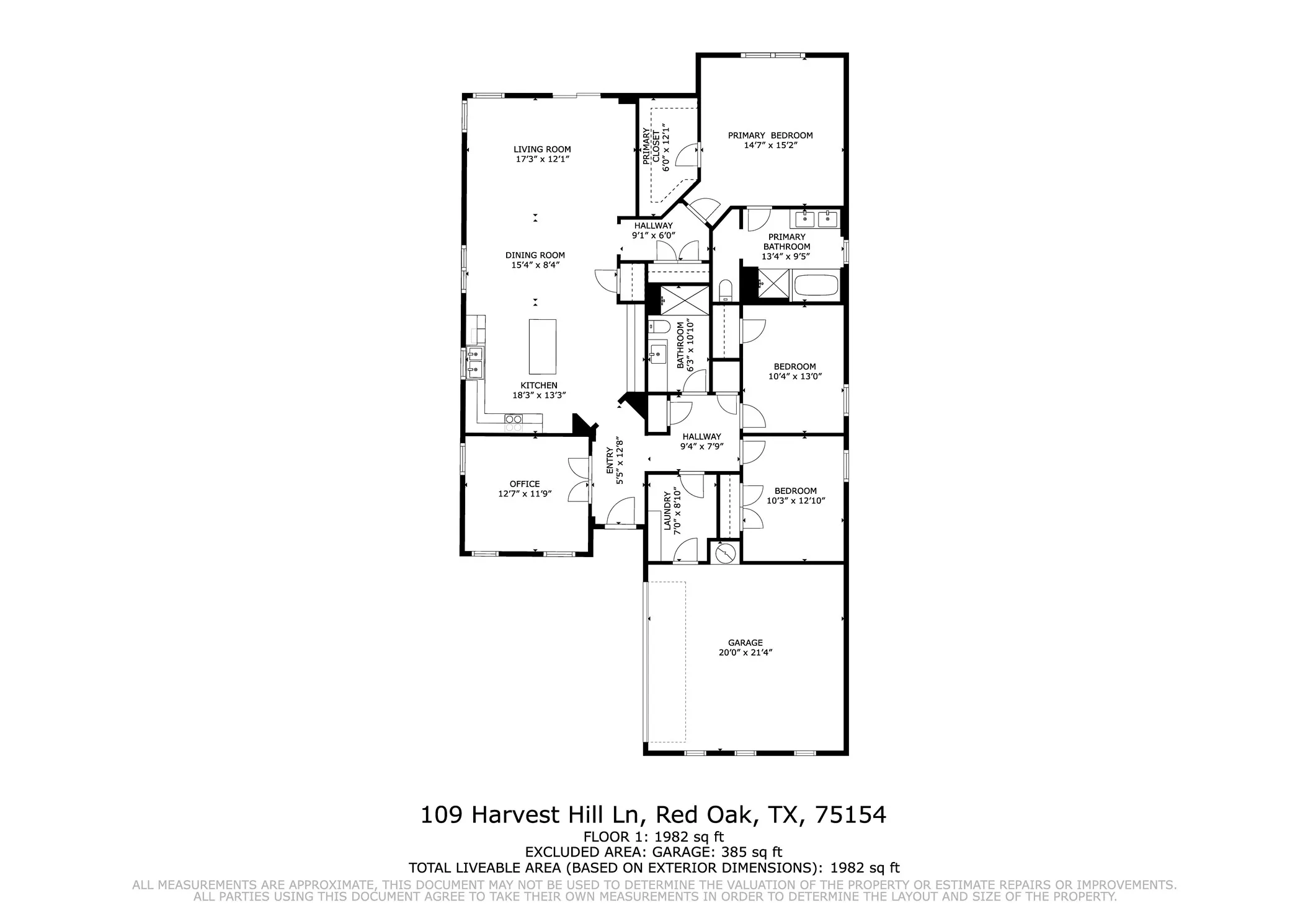 Single Family Residence For Sale in Ellis County , 109 Harvest Hill Lane, Red Oak, Texas 75154, 3 Bedroom, 2 Bathroom, 2 Garage spaces, 1,982 Sqft, built in 2005, mls#21343073, Real Estate Agent in Red Oak, Homes For Sale in Ellis county, Homes For Sale in Red Oak, Realtor in Red Oak Texas, Real Estate Brokerage Independent Realty Texas, Luminita Cordes Realtor