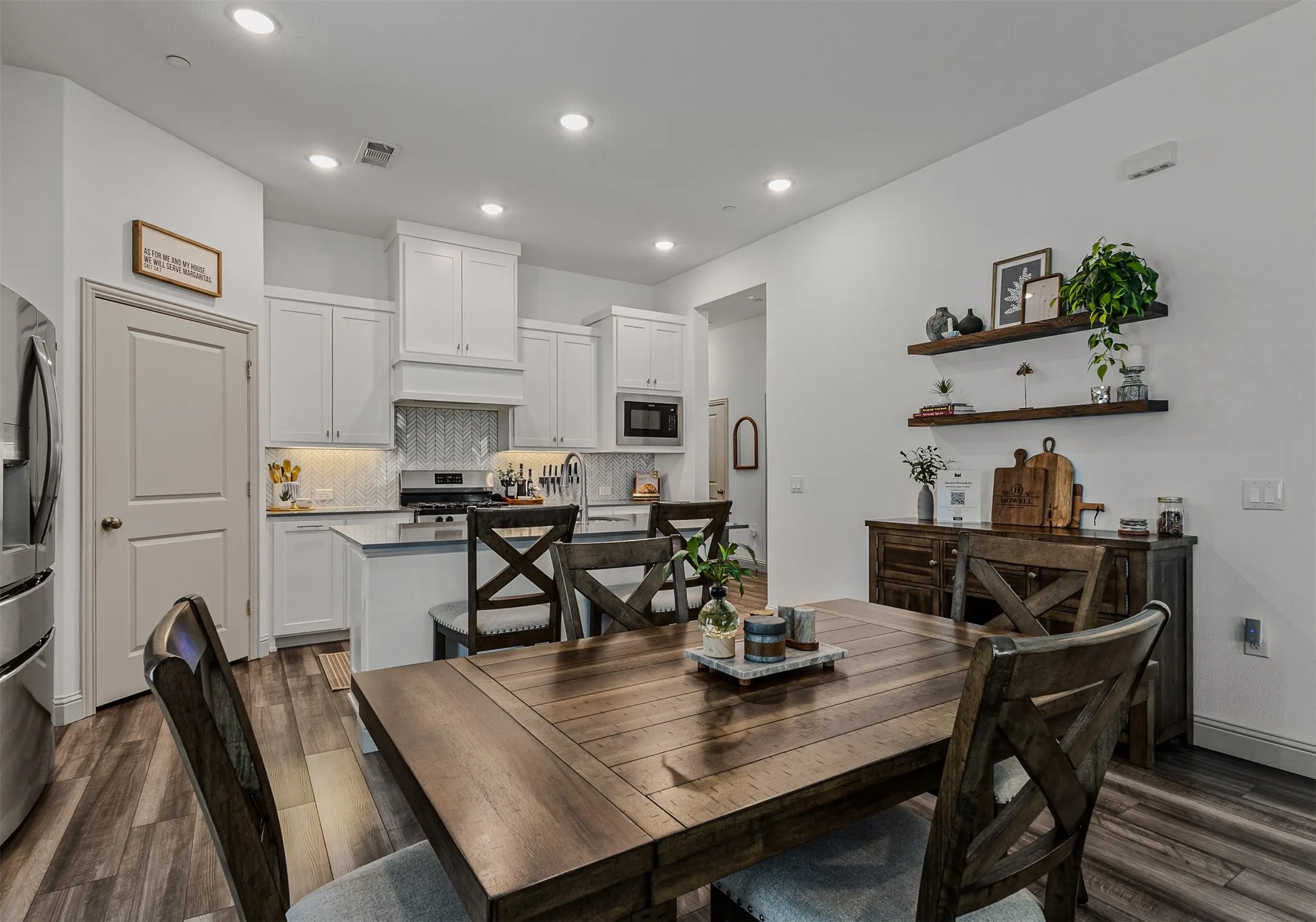 Dining room of 1005 4th St, Argyle, TX in Harvest in Denton County, Texas
