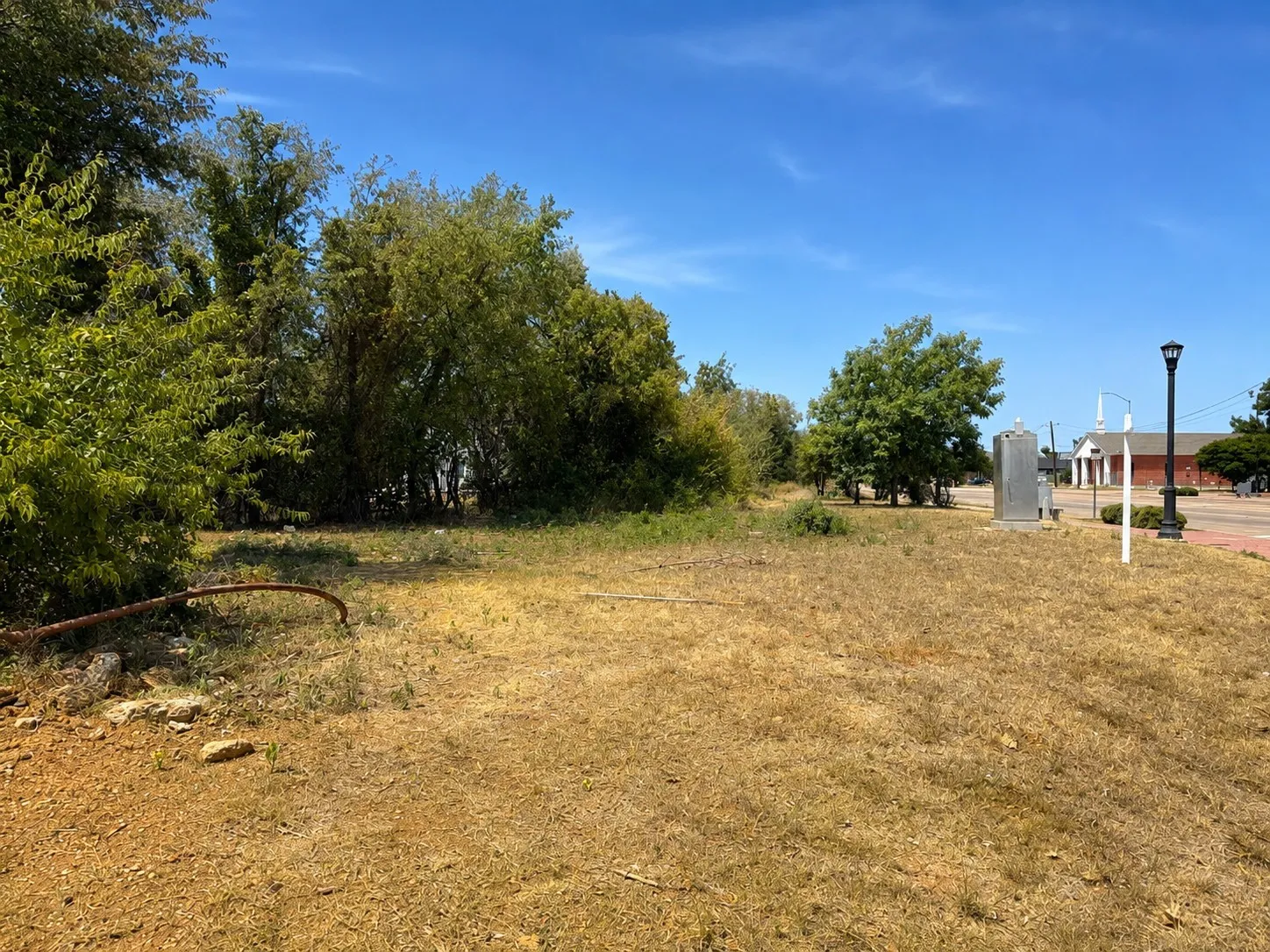 corner lot
