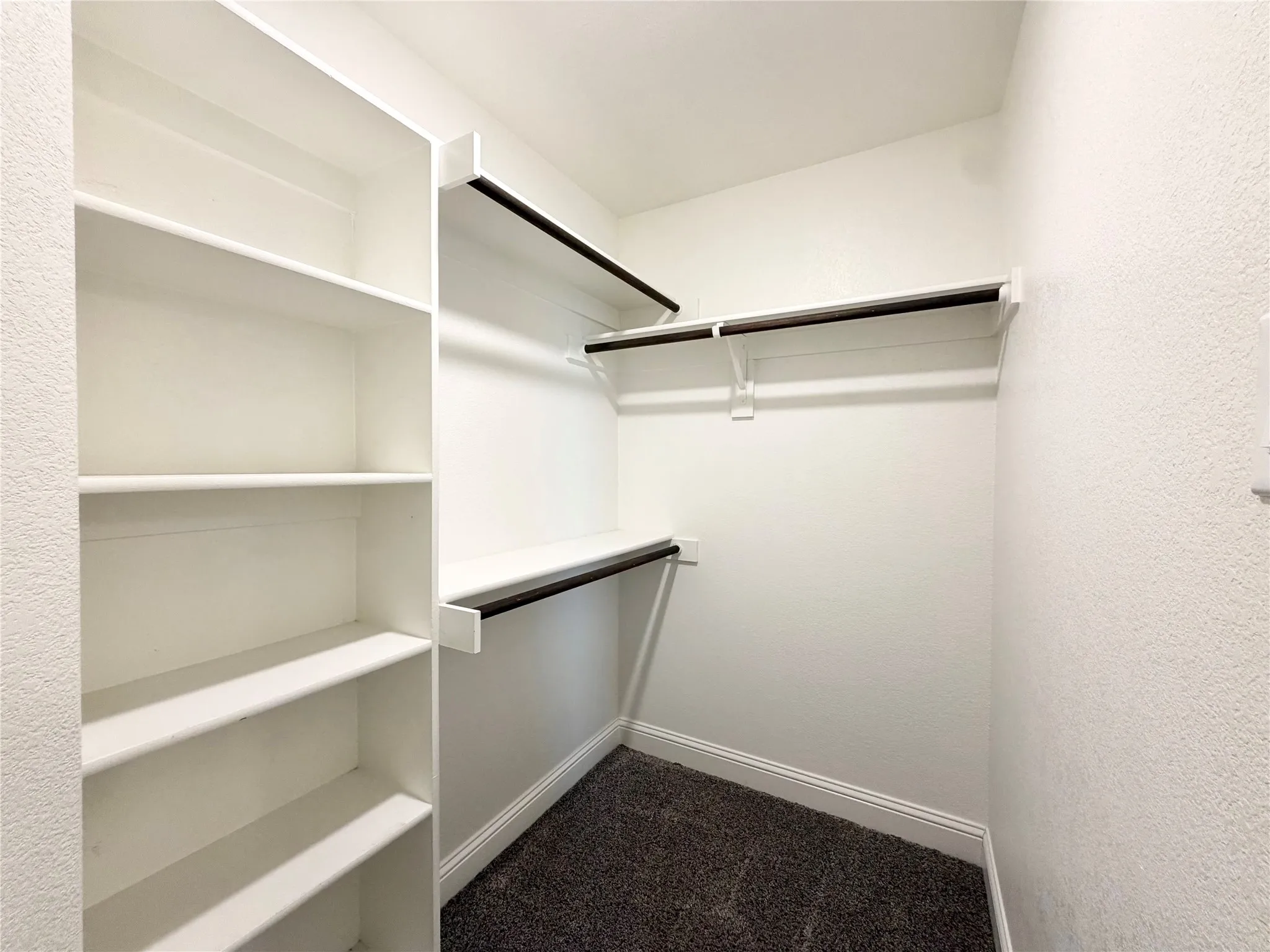 Primary walk-in closet