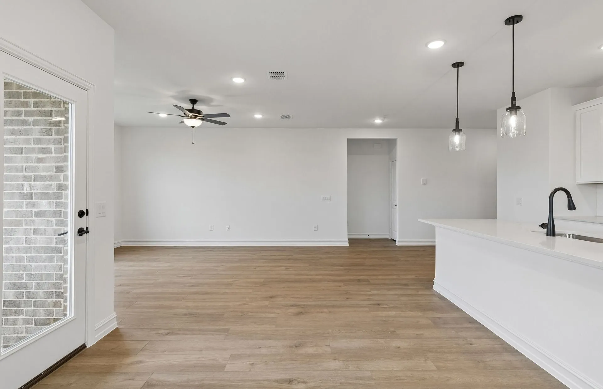 Open concept living room