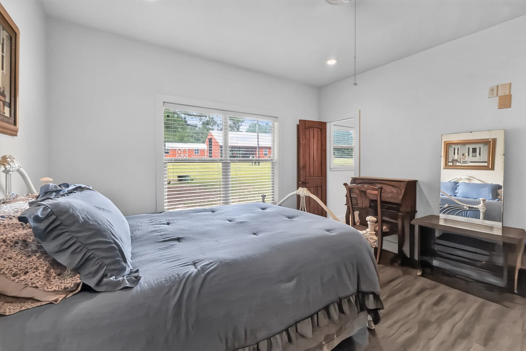 Secondary bedroom with a full private bath.
