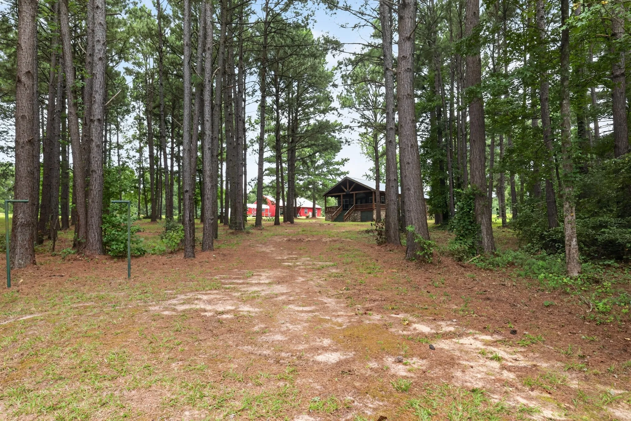 View from the 20’x20’  private covered boat dock/pier.