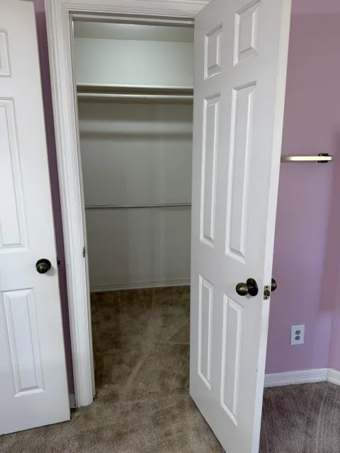 Walk-in closet Trough out the Home