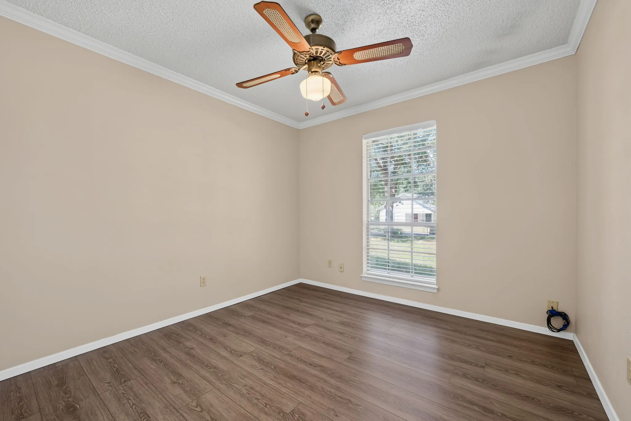 Virtually staged bedroom 1