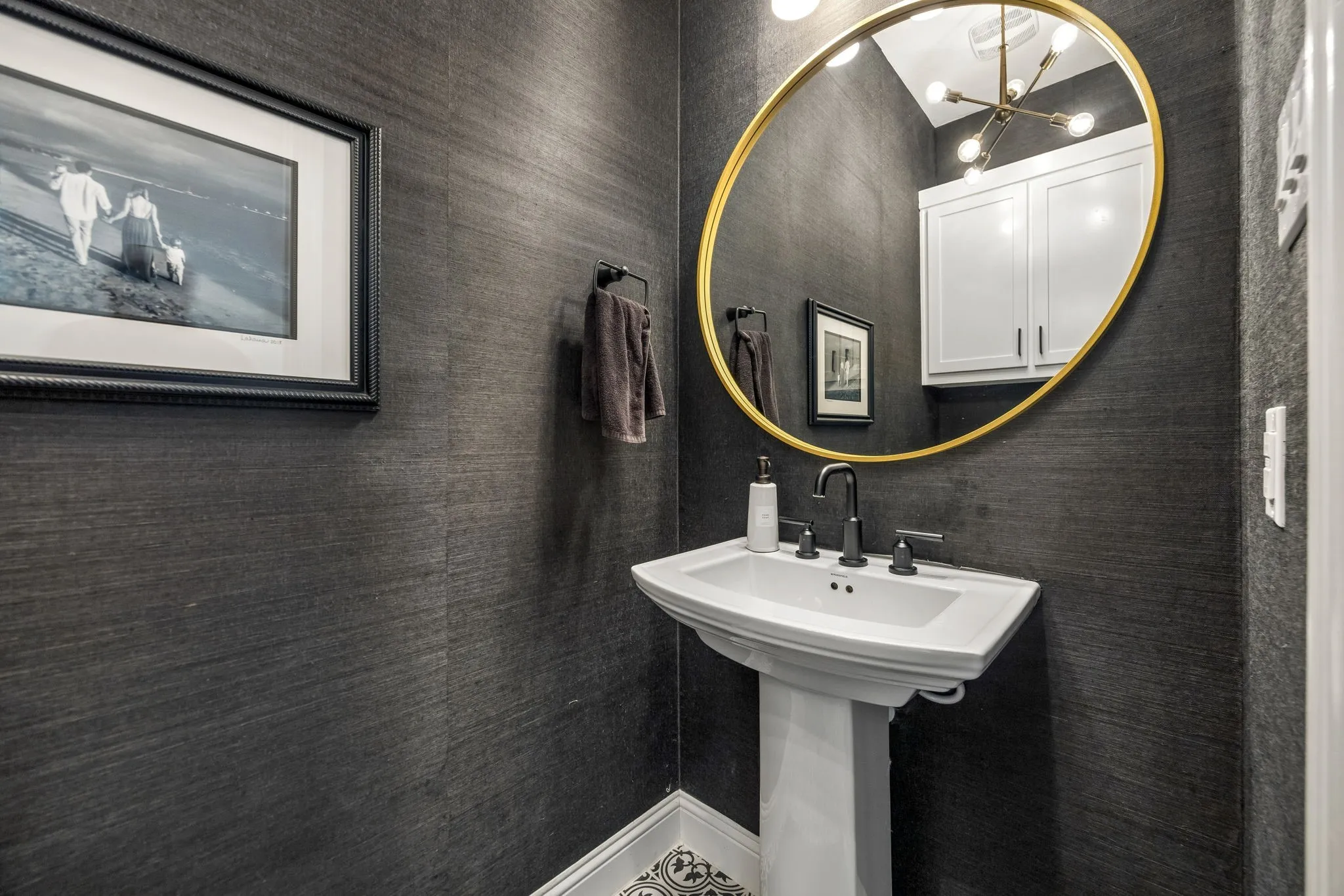 Beautiful half bath