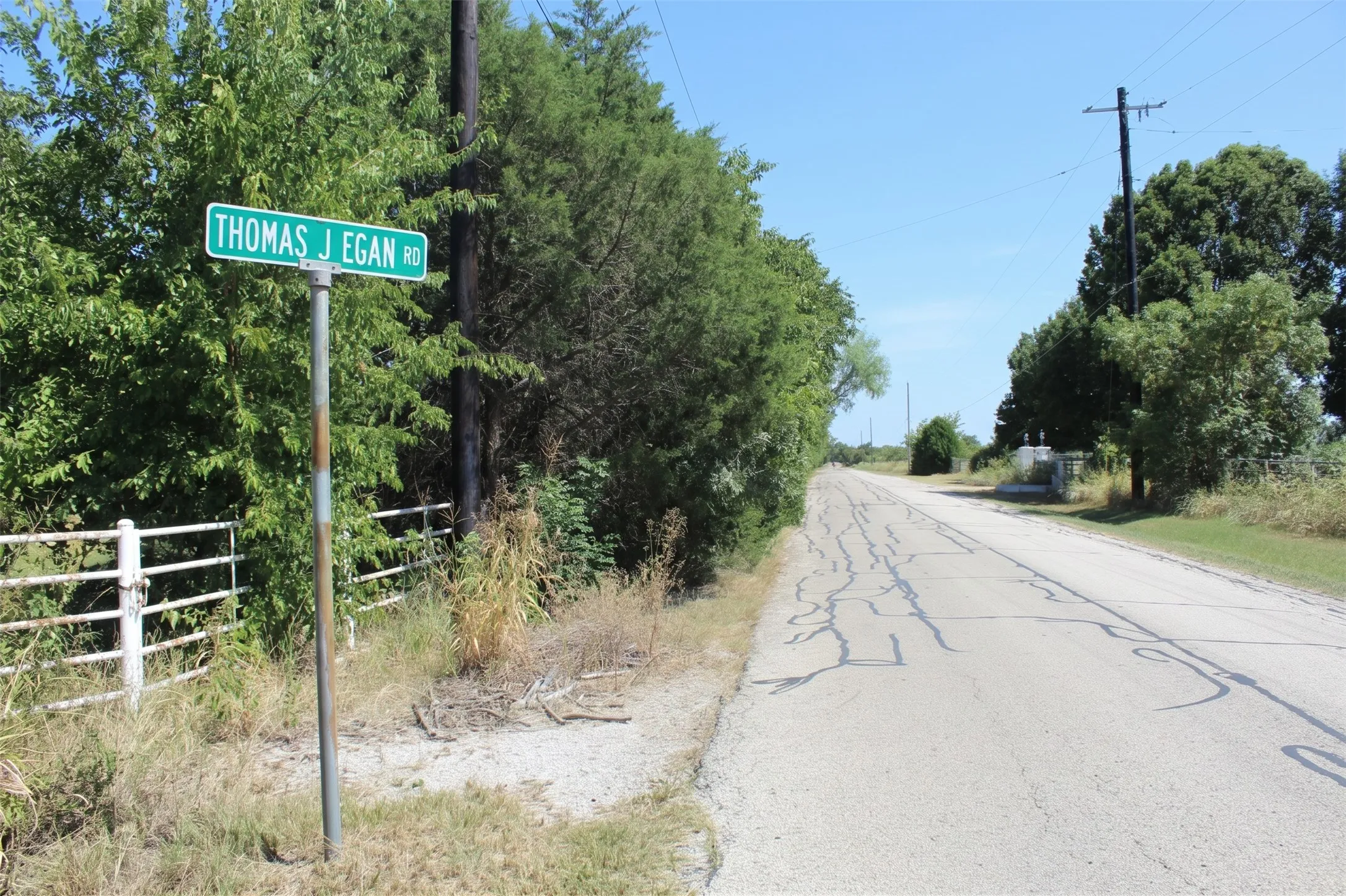 Thomas J Egan Rd frontage