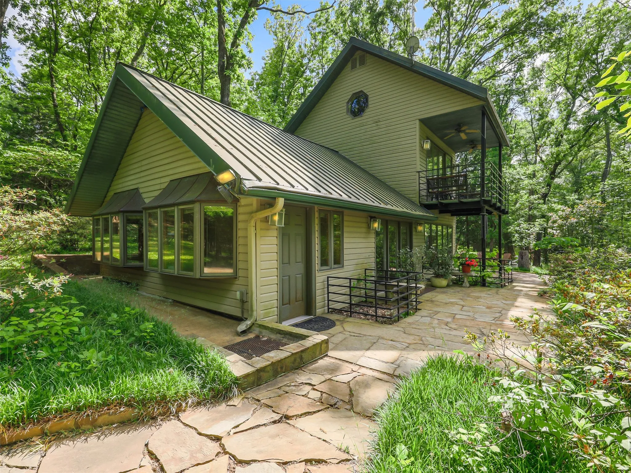 Main House: Main House: One of the original structures on the
