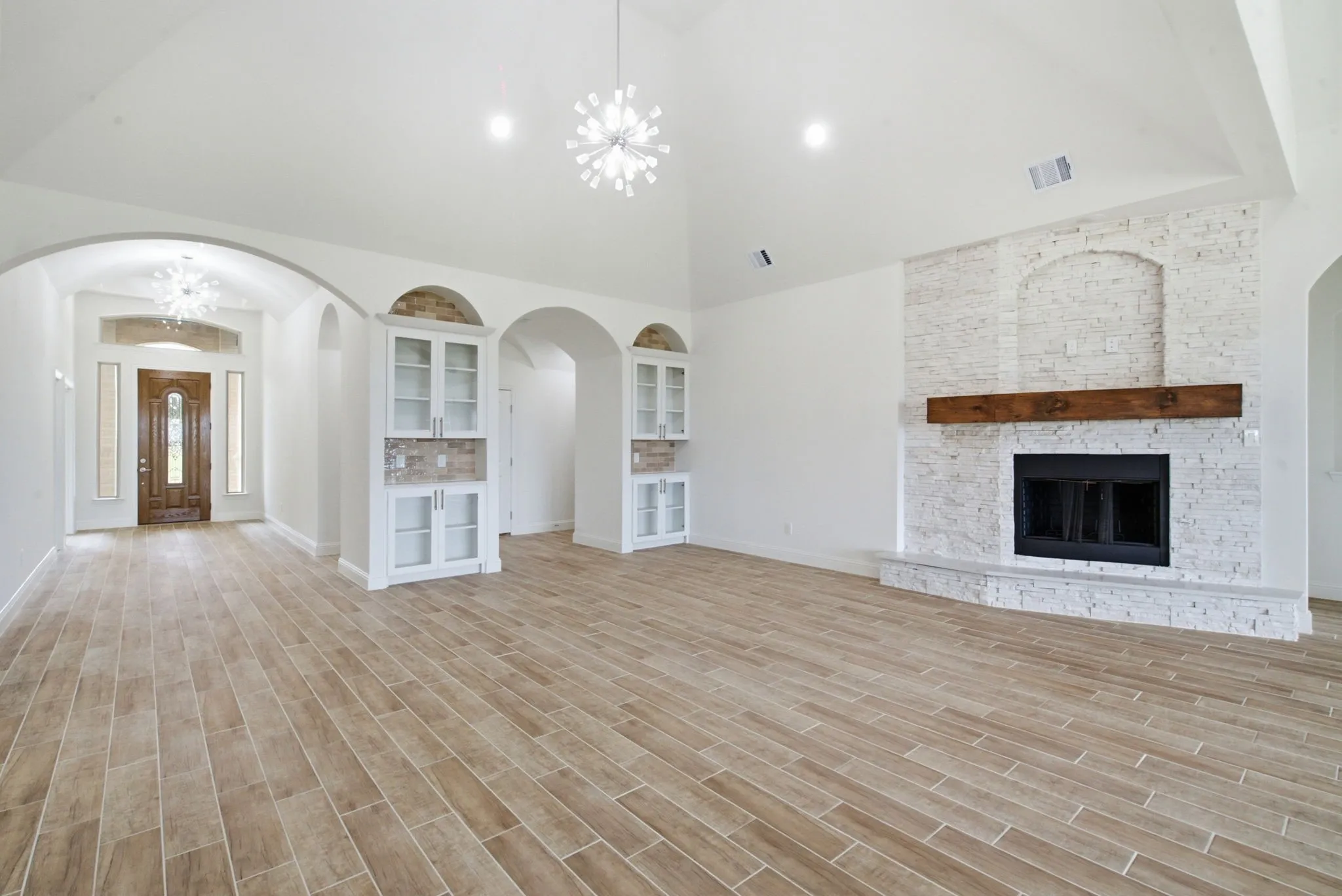 Beautiful built ins.