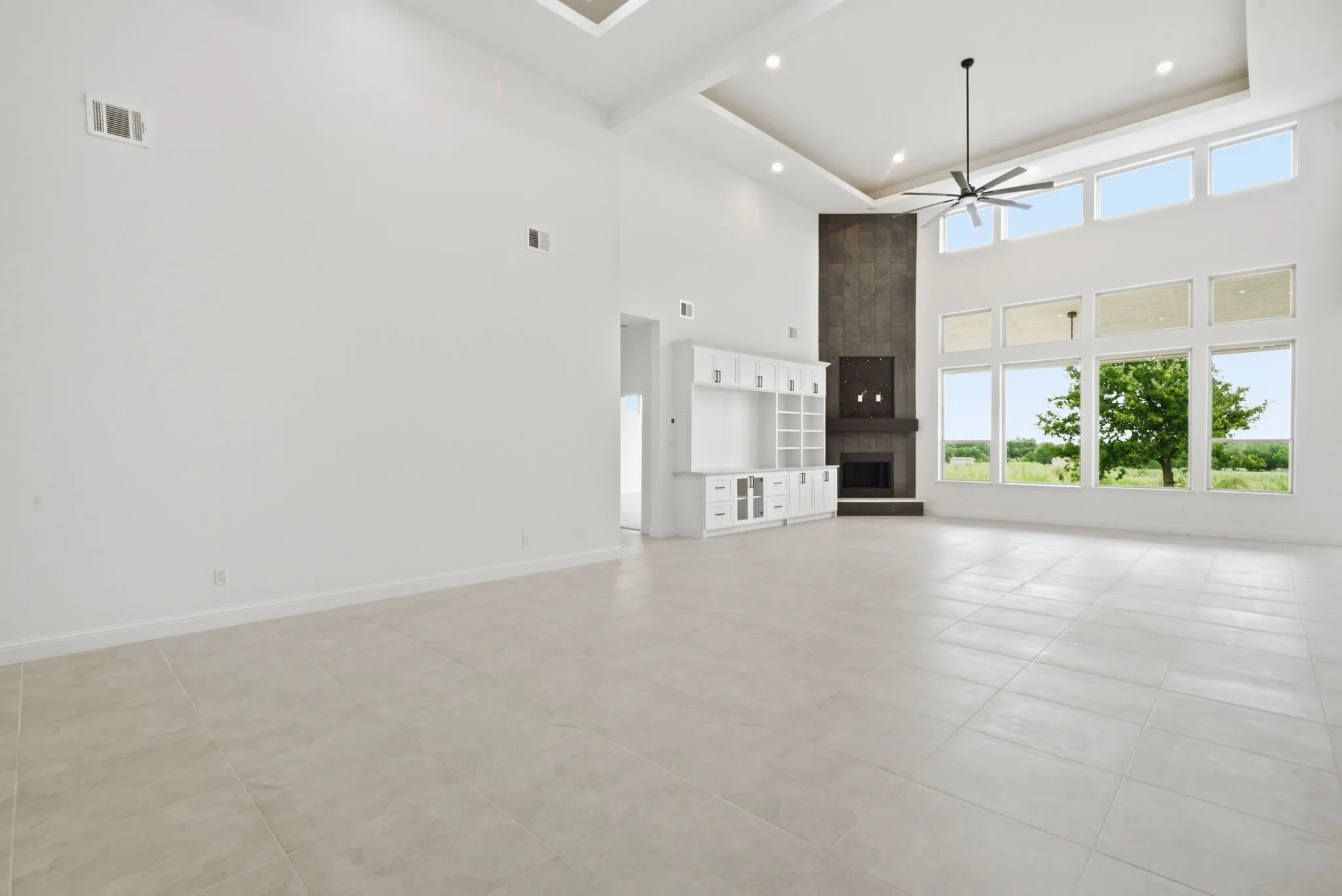 Step into your huge gorgeous living and dining area with wonderful windows!