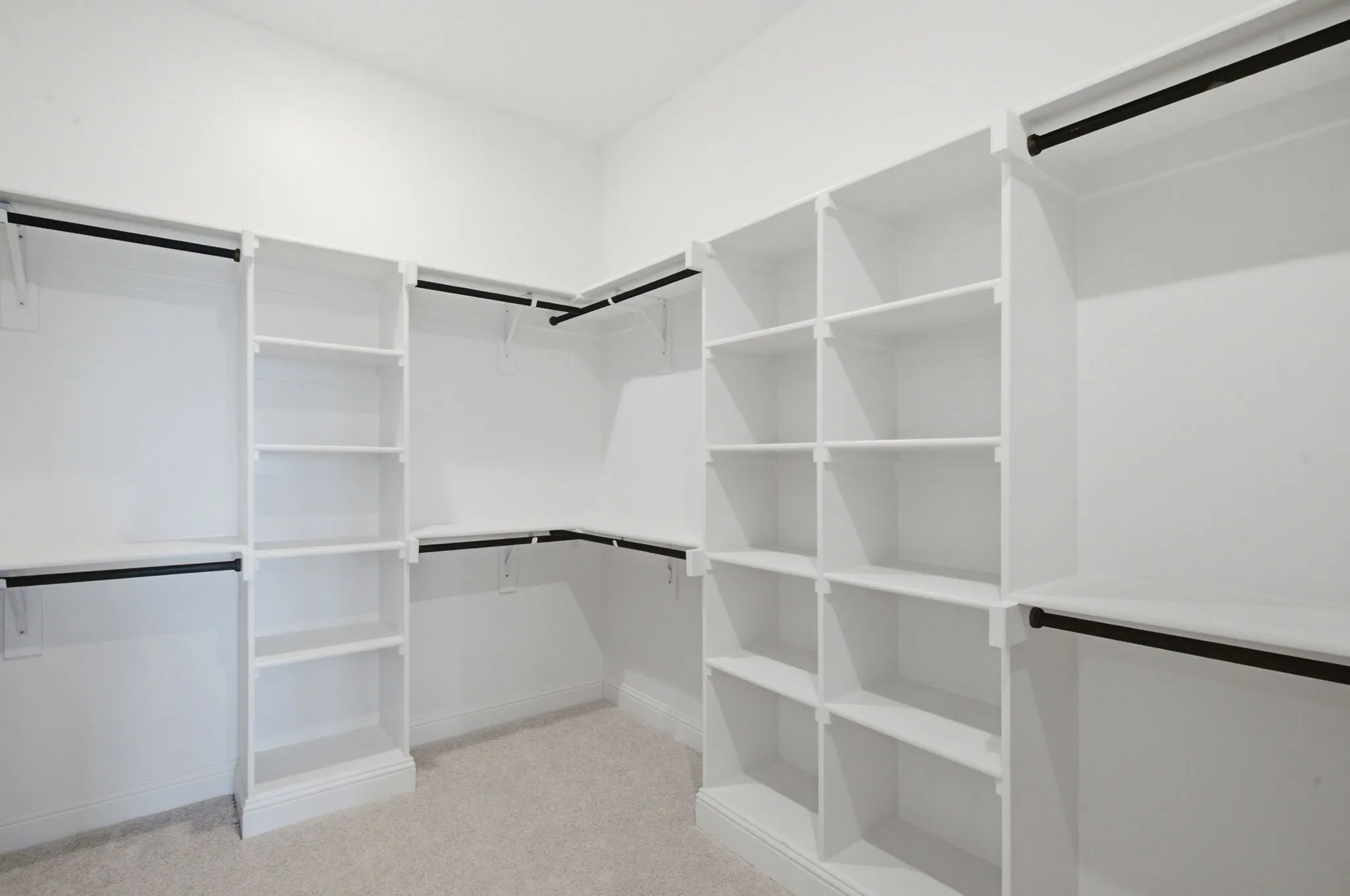 One of two primary closets!