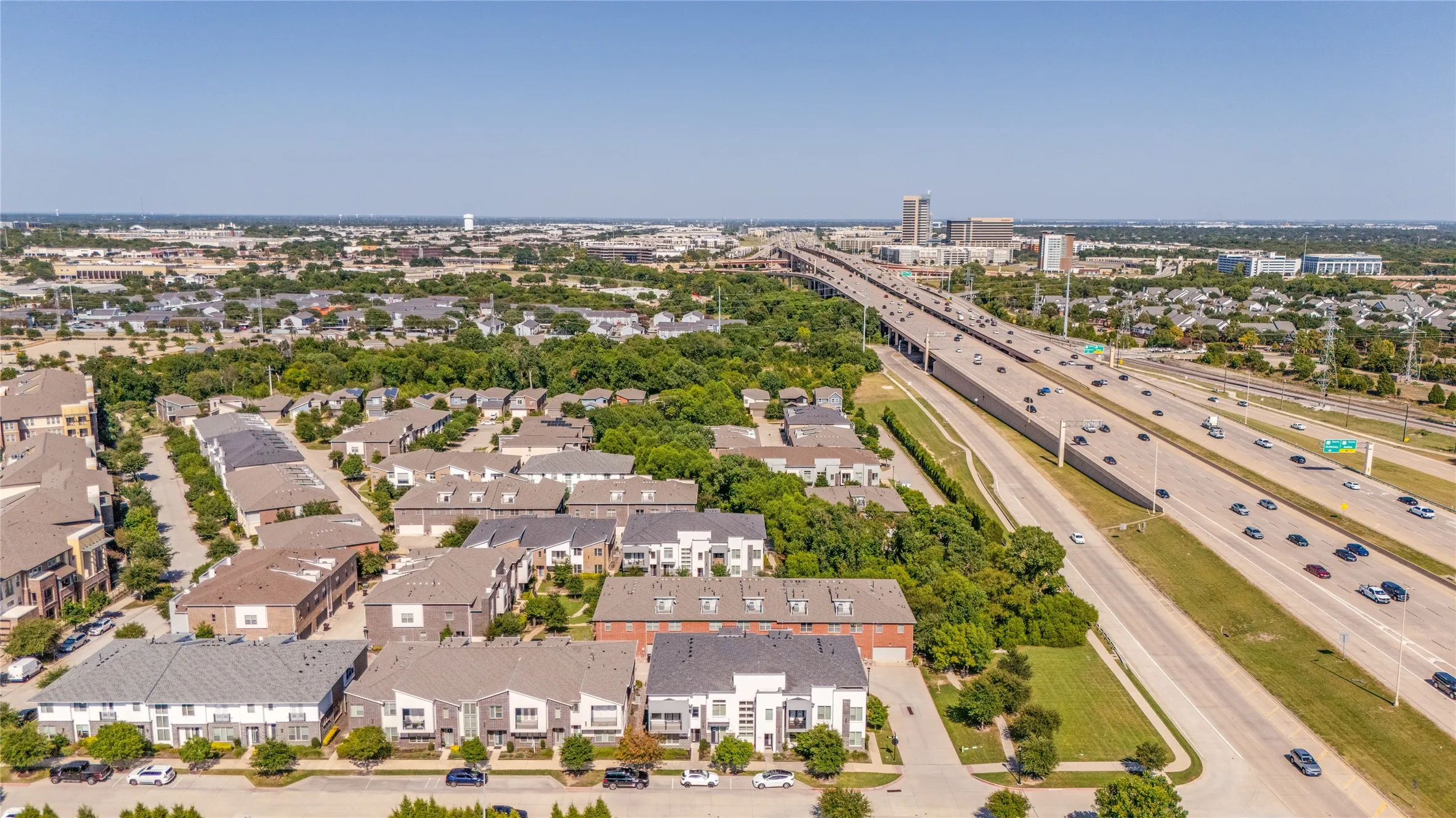 Just west of 75 on George Bush, everything is at your fingertips. Minutes from Frisco, McKinney, Richardson, Dallas and Rockwall, commute is important, and this property makes it centrally located.
