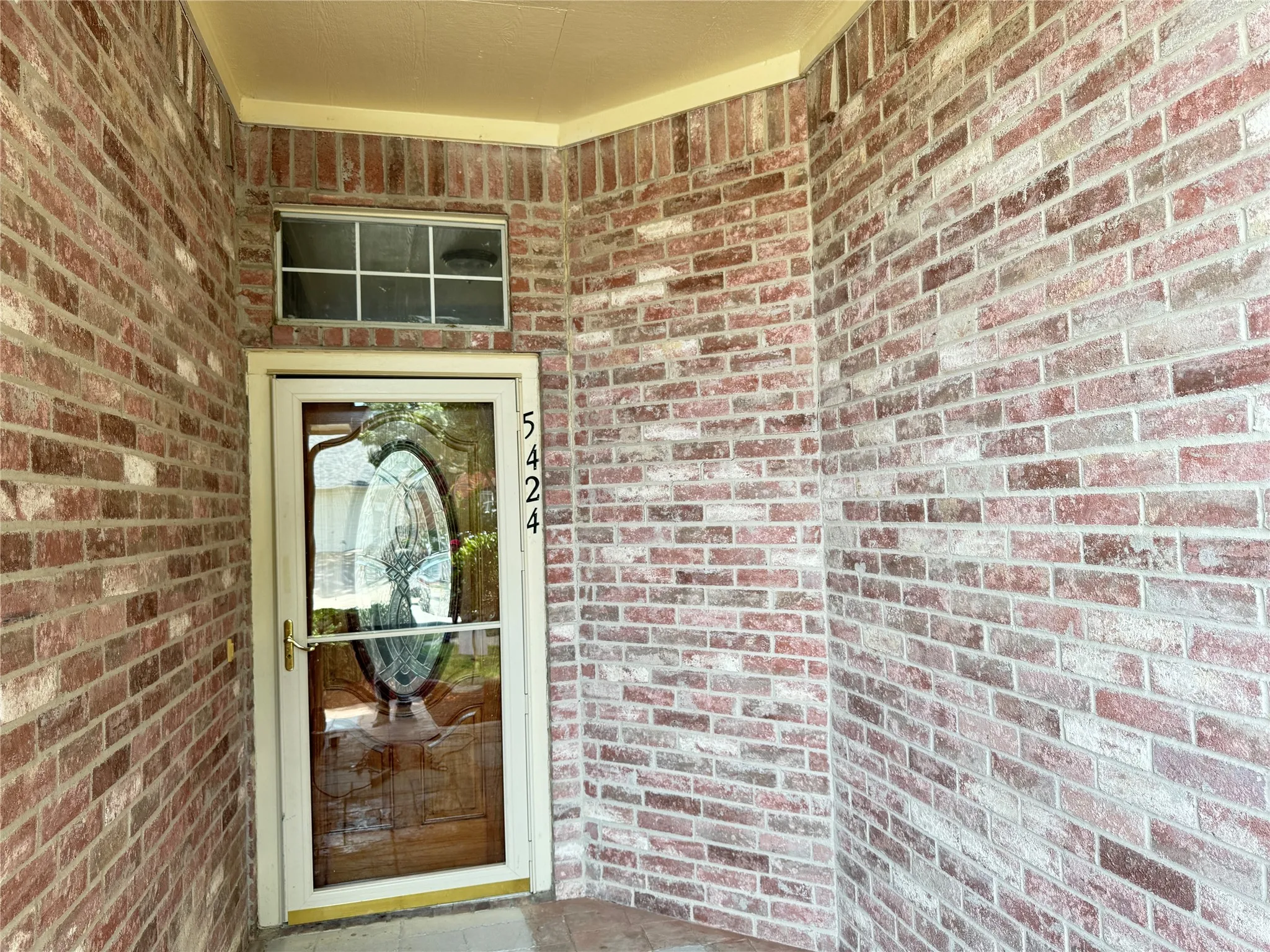 View of exterior entry