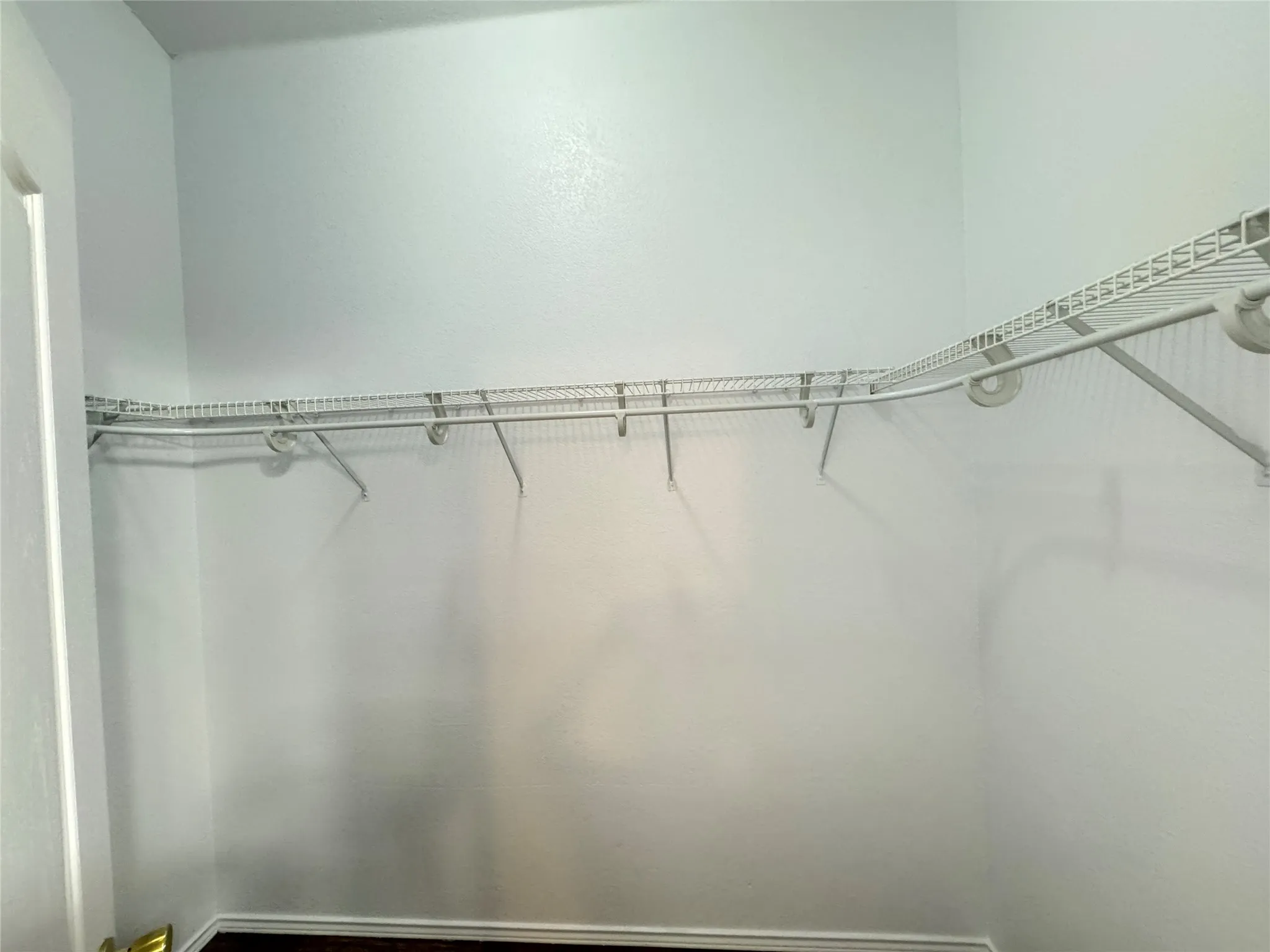 View of spacious closet