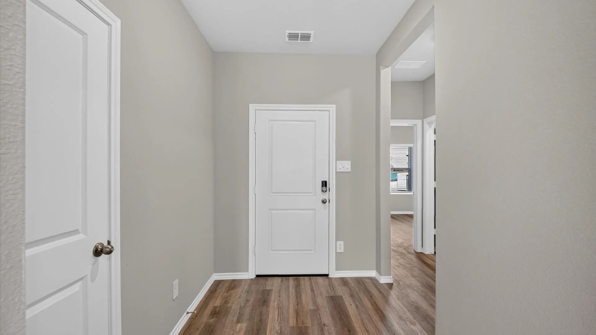 Entry- All Home and community information, including pricing, included features, terms, availability and amenities, are subject to change at any time without notice or obligation. All Drawings, pictures, photographs, video, square footages, floor plans, elevations, features, colors and sizes are approximate for illustration purposes only and will vary from the homes as built.