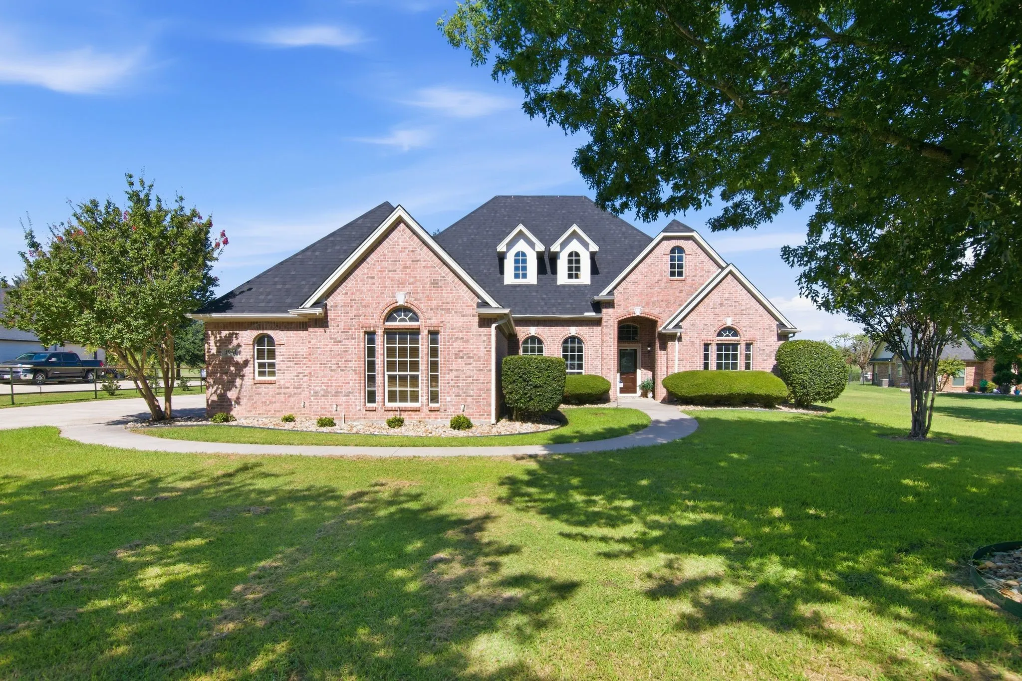 Gorgeous one story home, immaculate condition, new roof in June 2026!  A must to see on 2.4 Acres!