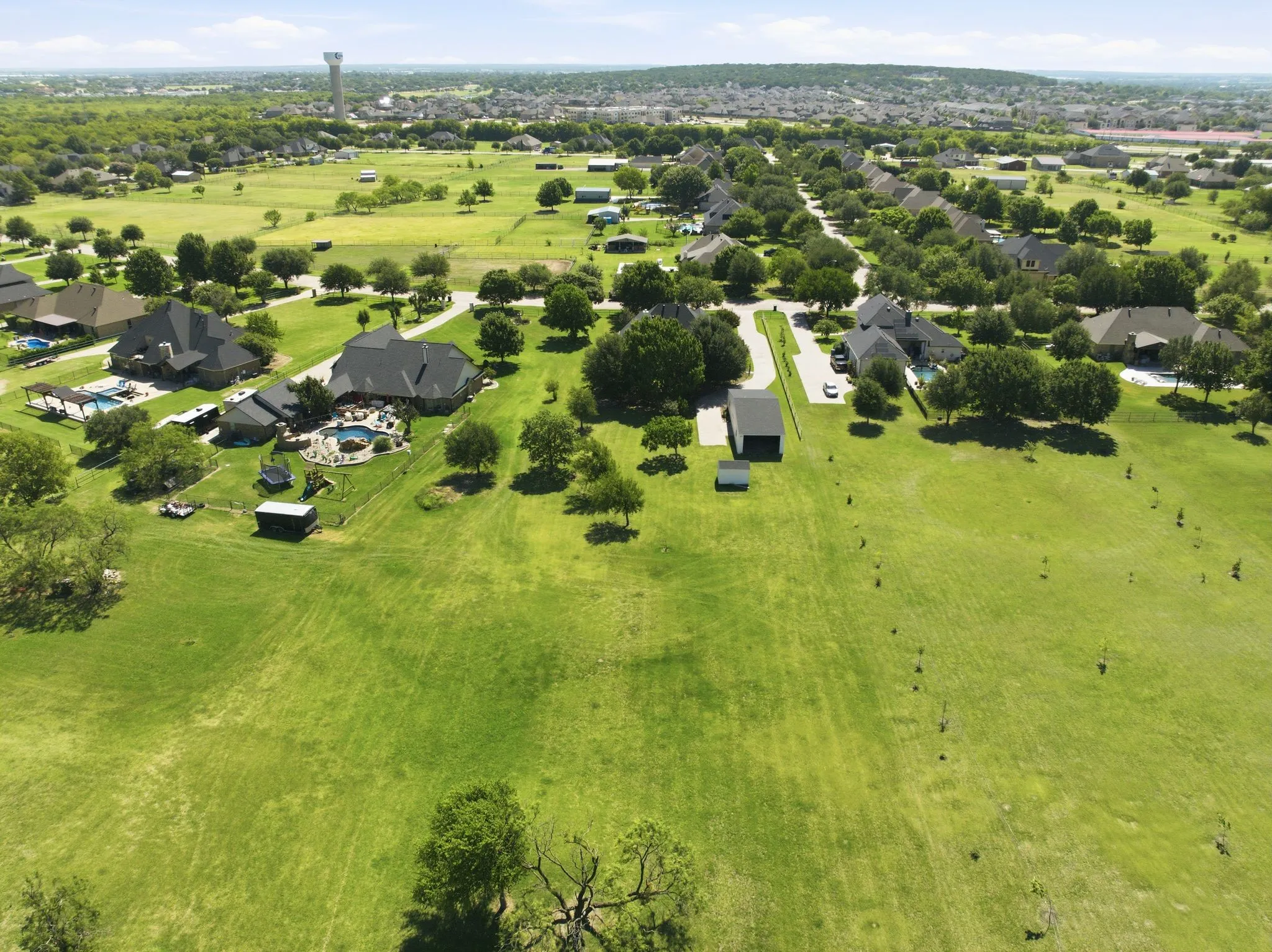Aerial view of this beautiful area!