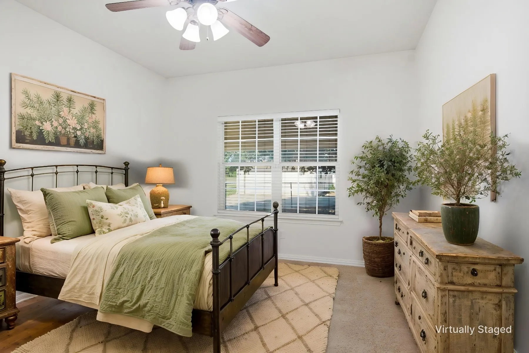 Bedroom #2, walk in closet, Jack & Jill bath