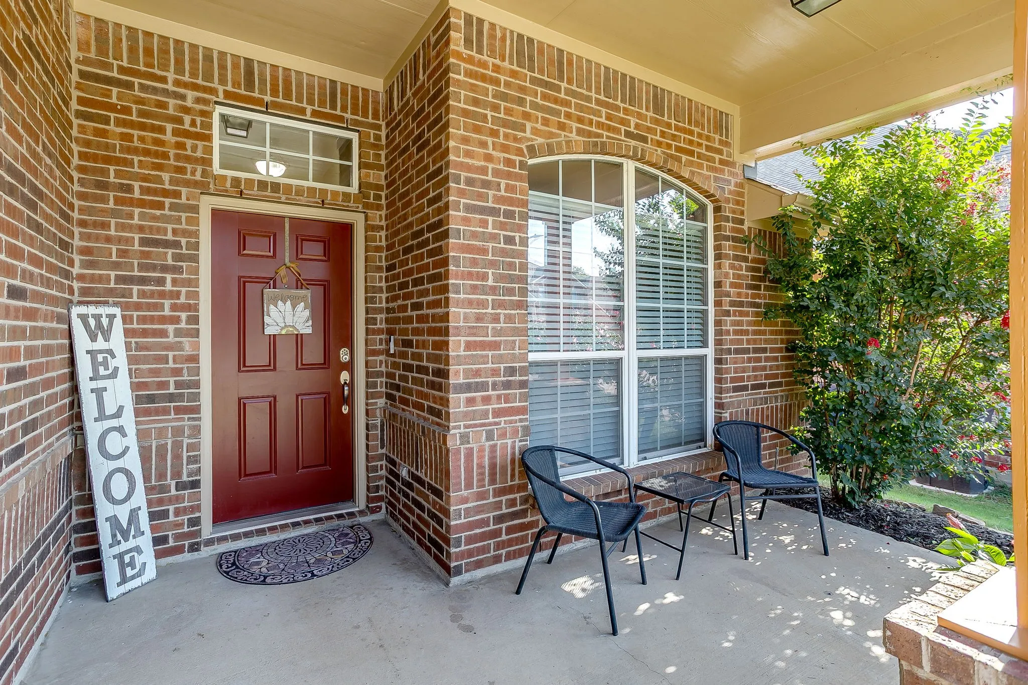 Large front porch.