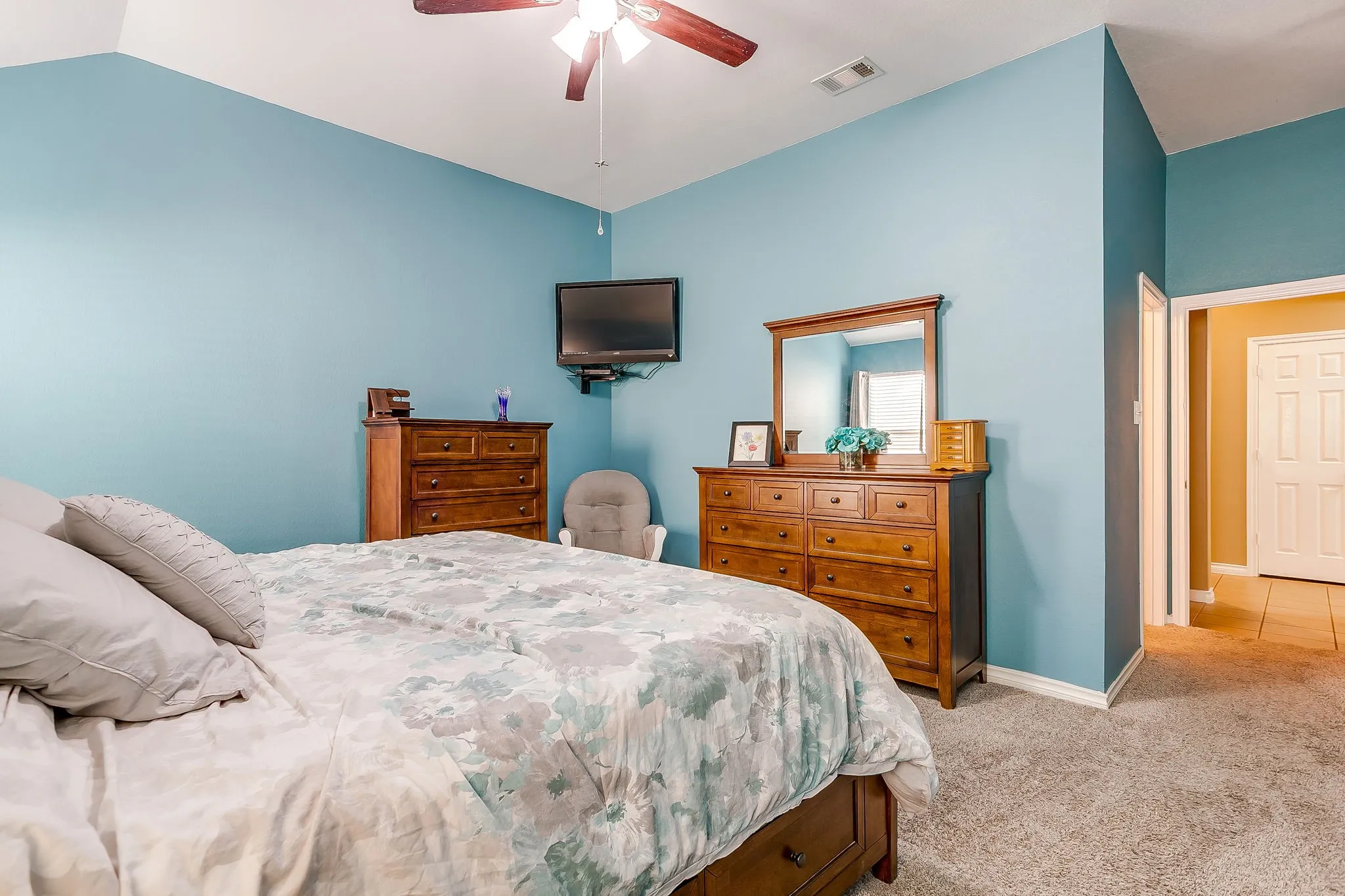 Relax in your new private retreat.