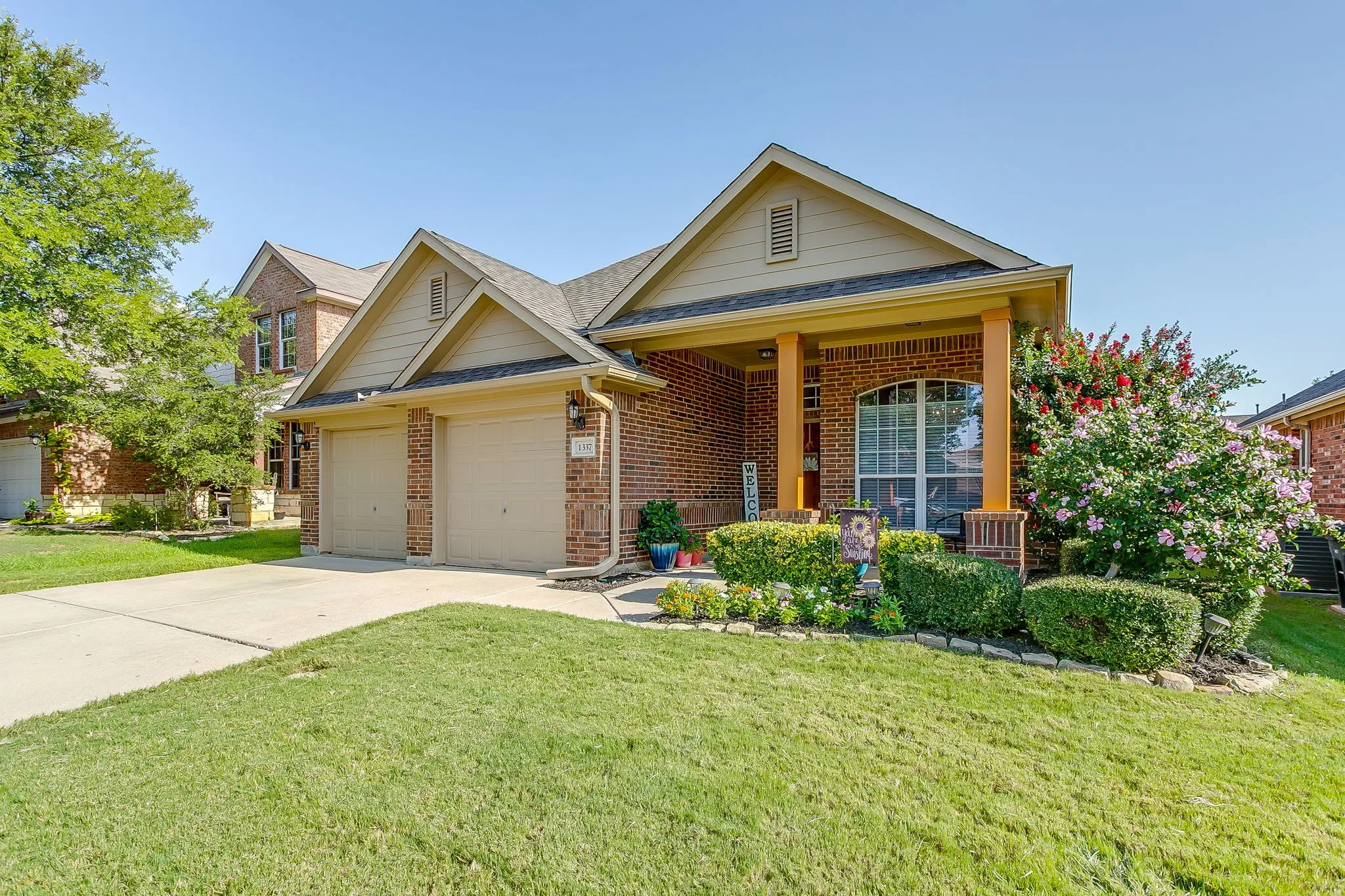 Ideal location with easy access to highways, shopping, dining and entertainment.