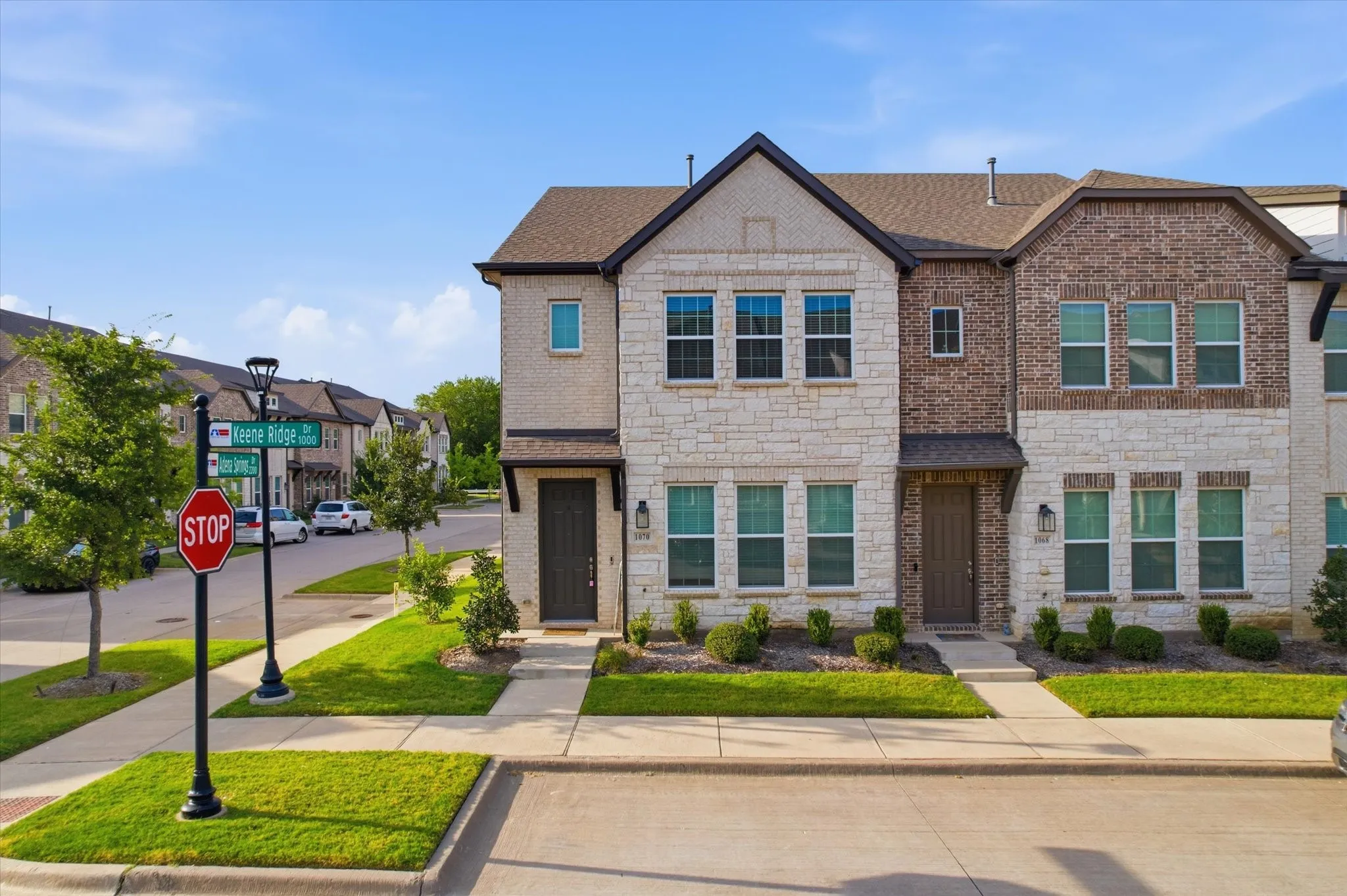 Townhouse For Sale in Collin County , 1070 Keene Ridge Drive, Allen, Texas 75013, 3 Bedroom, 3 Bathroom, 2 Garage spaces, 1,691 Sqft, built in 2023, Price $390,000, mls#21343389, Real Estate Agent in Allen, Homes For Sale in Collin county, Homes For Sale in Allen, Realtor in Allen Texas, Real Estate Brokerage Independent Realty Texas, Luminita Cordes Realtor