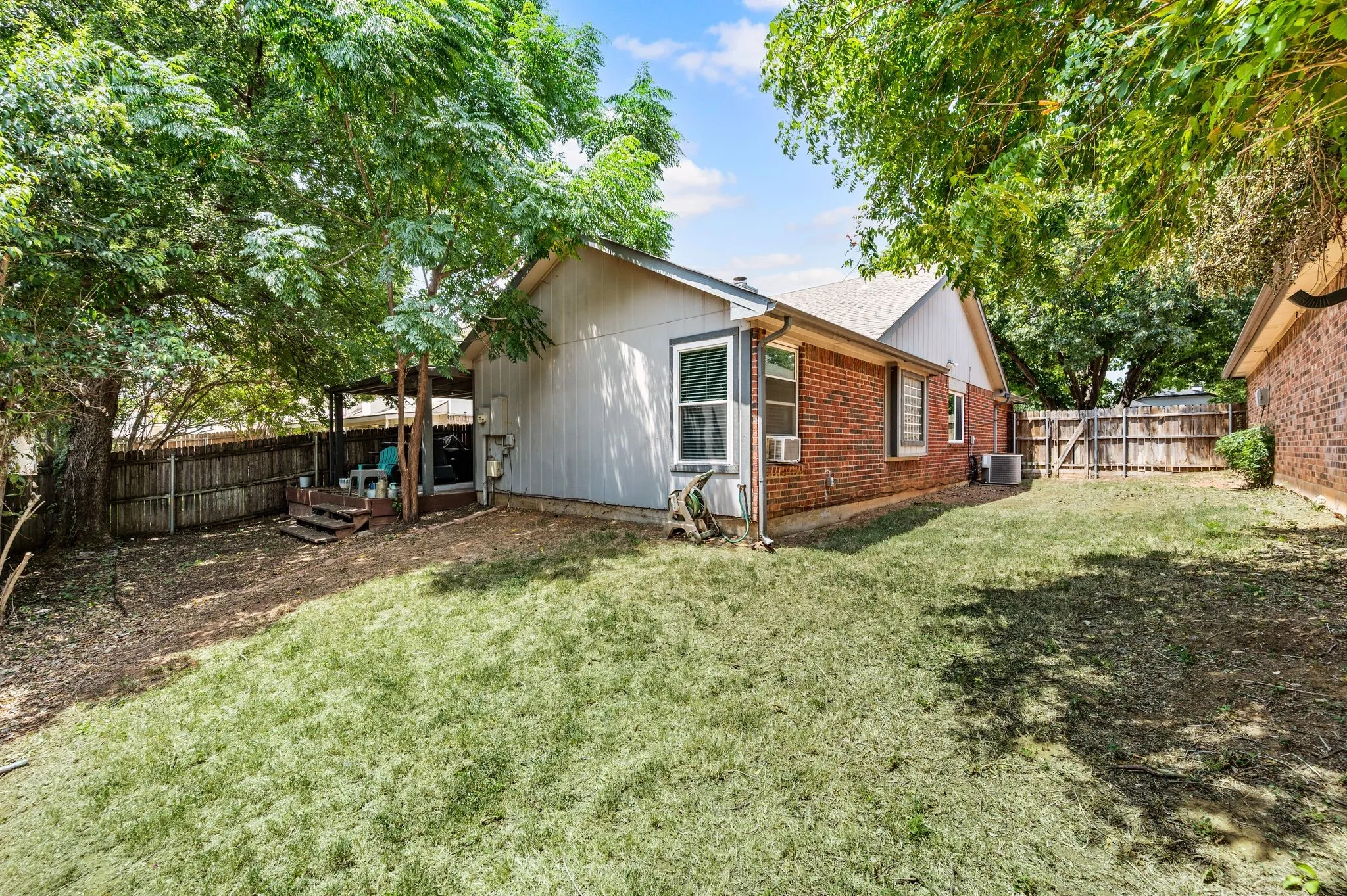 Backyard with room fun!
