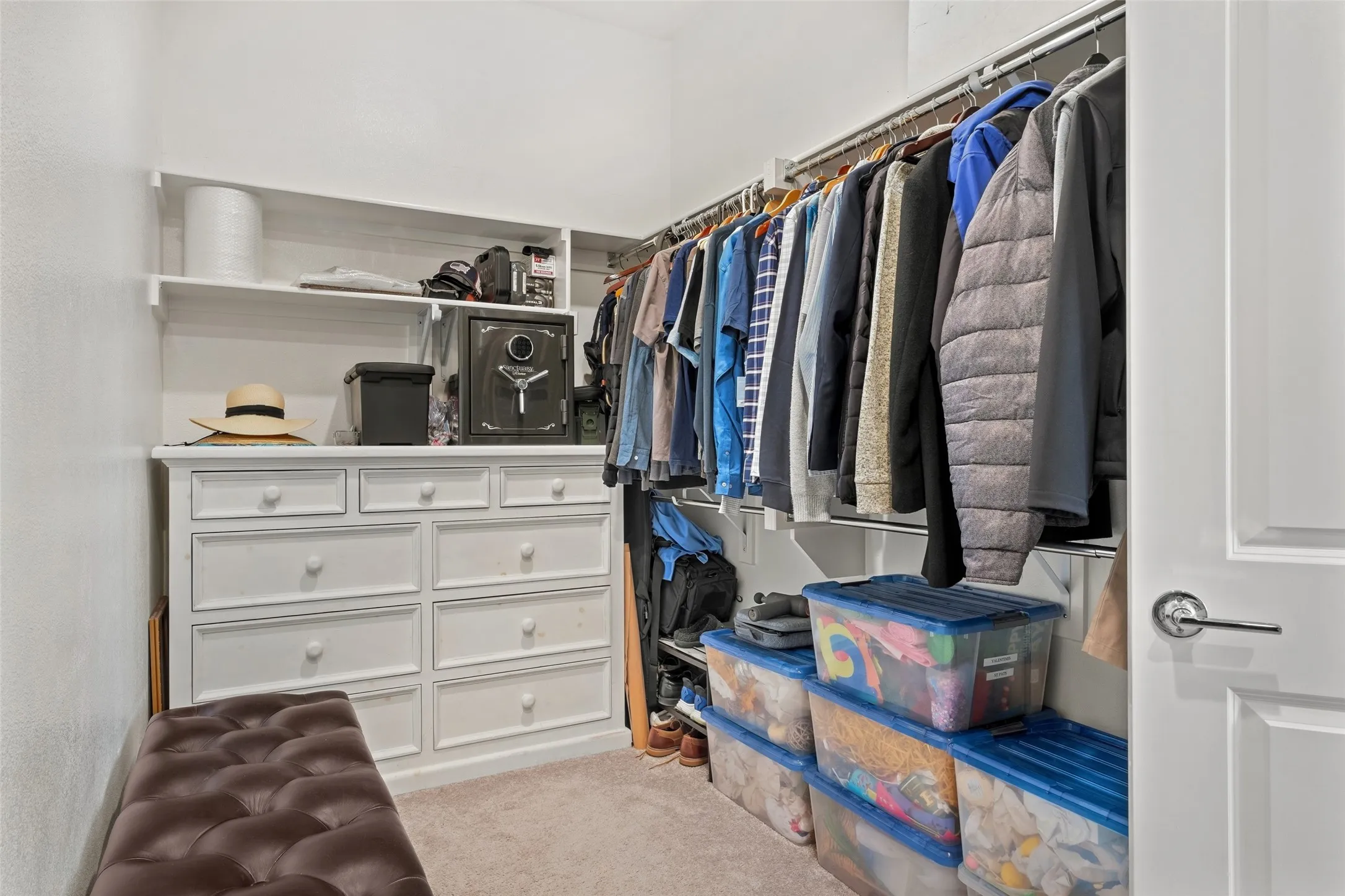 HUGE walk-in closet!