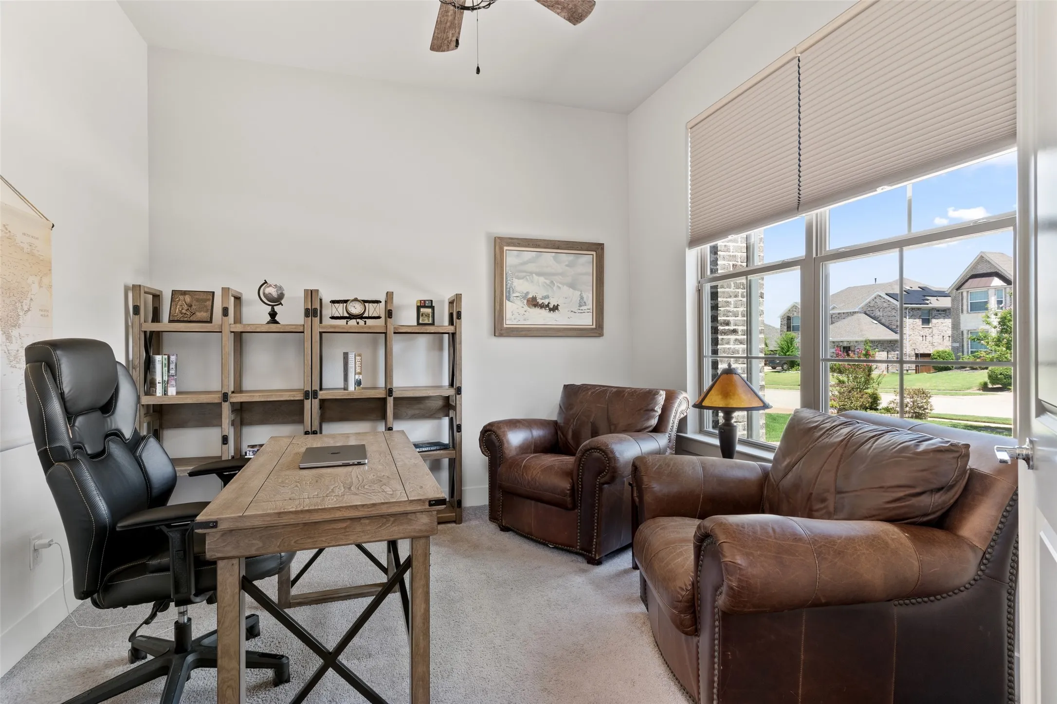 Private Office at front of the home