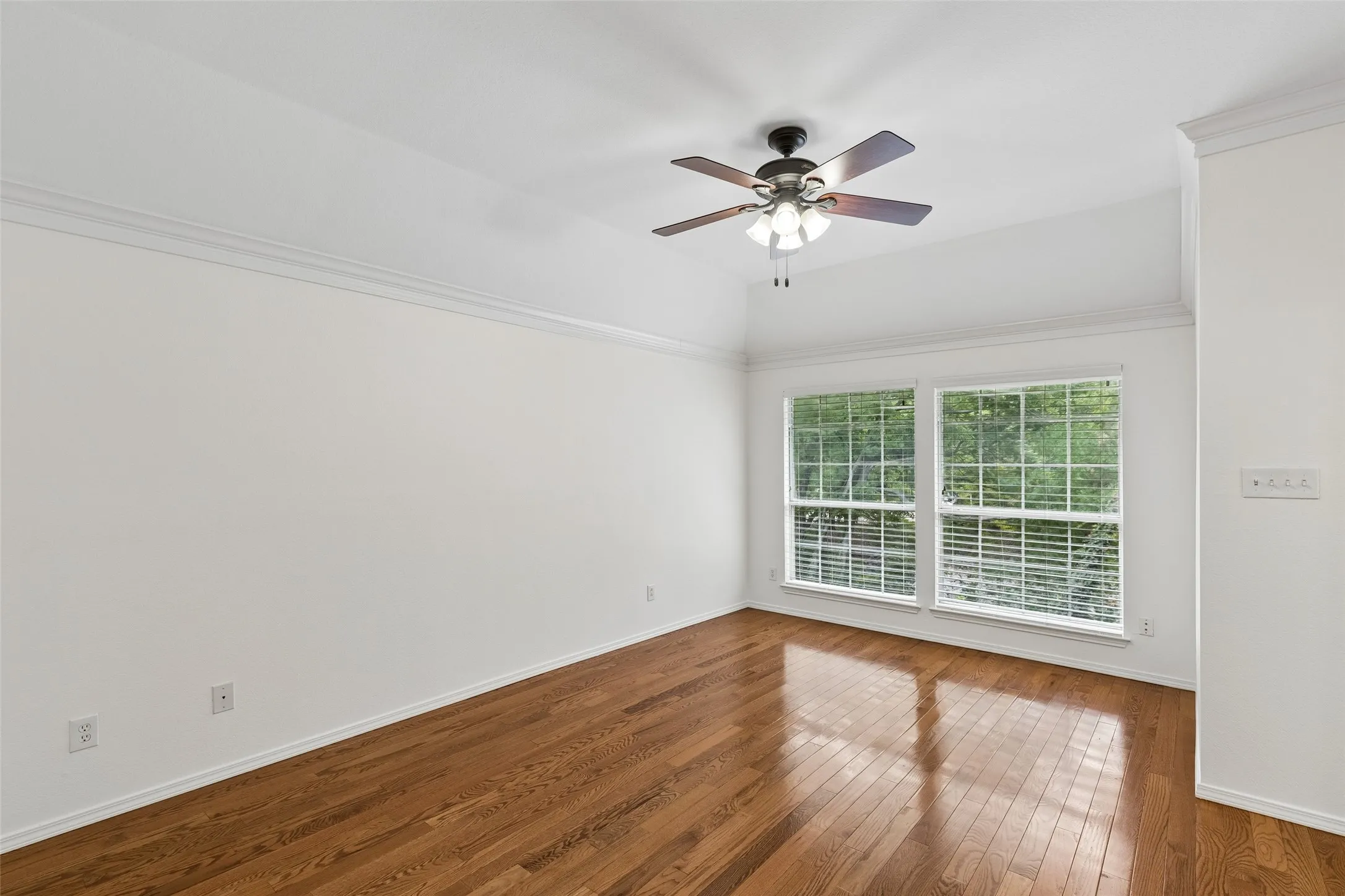 Primary Bedroom in the back