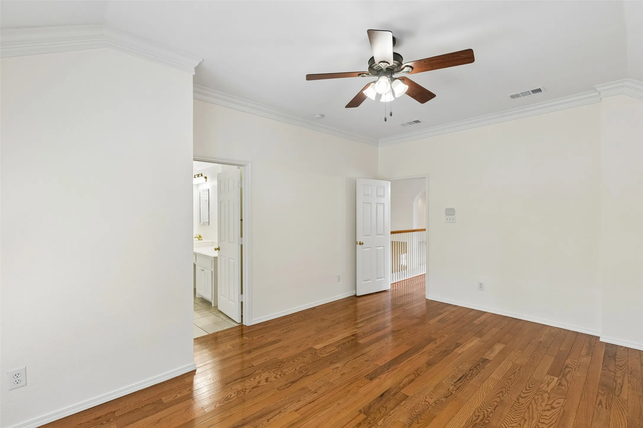 Primary Bedroom in the back